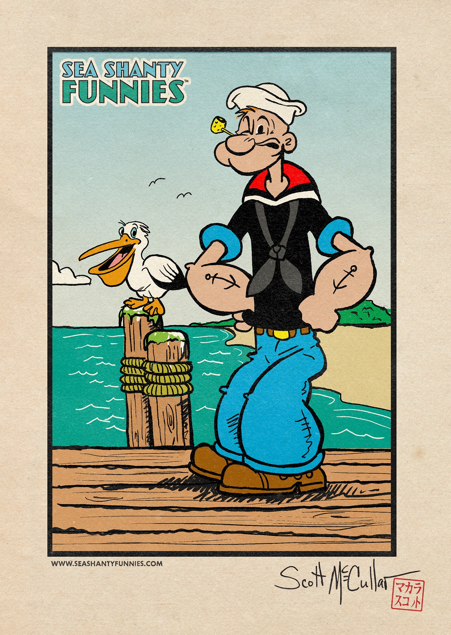 Sea Shanty Funnies (A Public Domain-Based Fan Fictionesque POPEYE ...