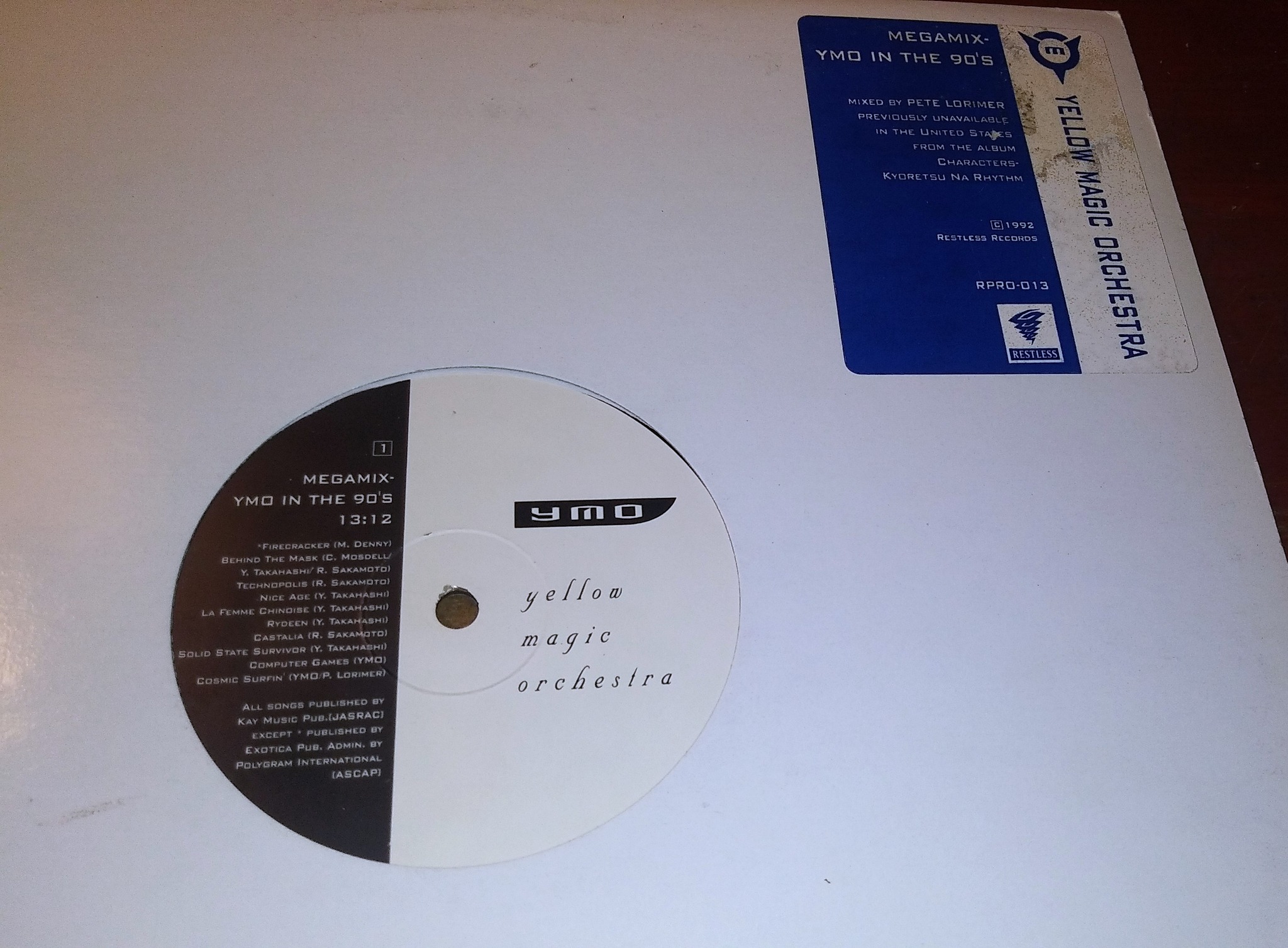 細野晴臣氏サイン◇YMOの名盤『Solid State Survivor』