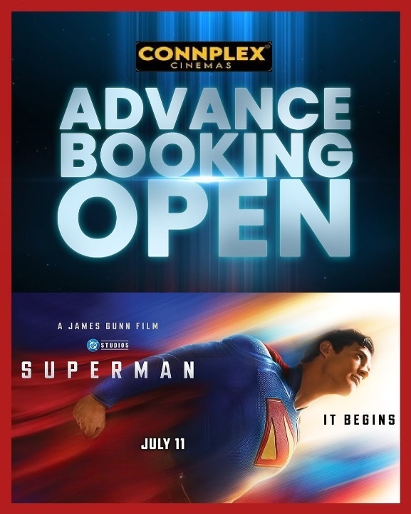 Connplex - 🎬 *The Wait is Finally Over!* 🎬 🦸‍♂💫 *Superman* has landed ...
