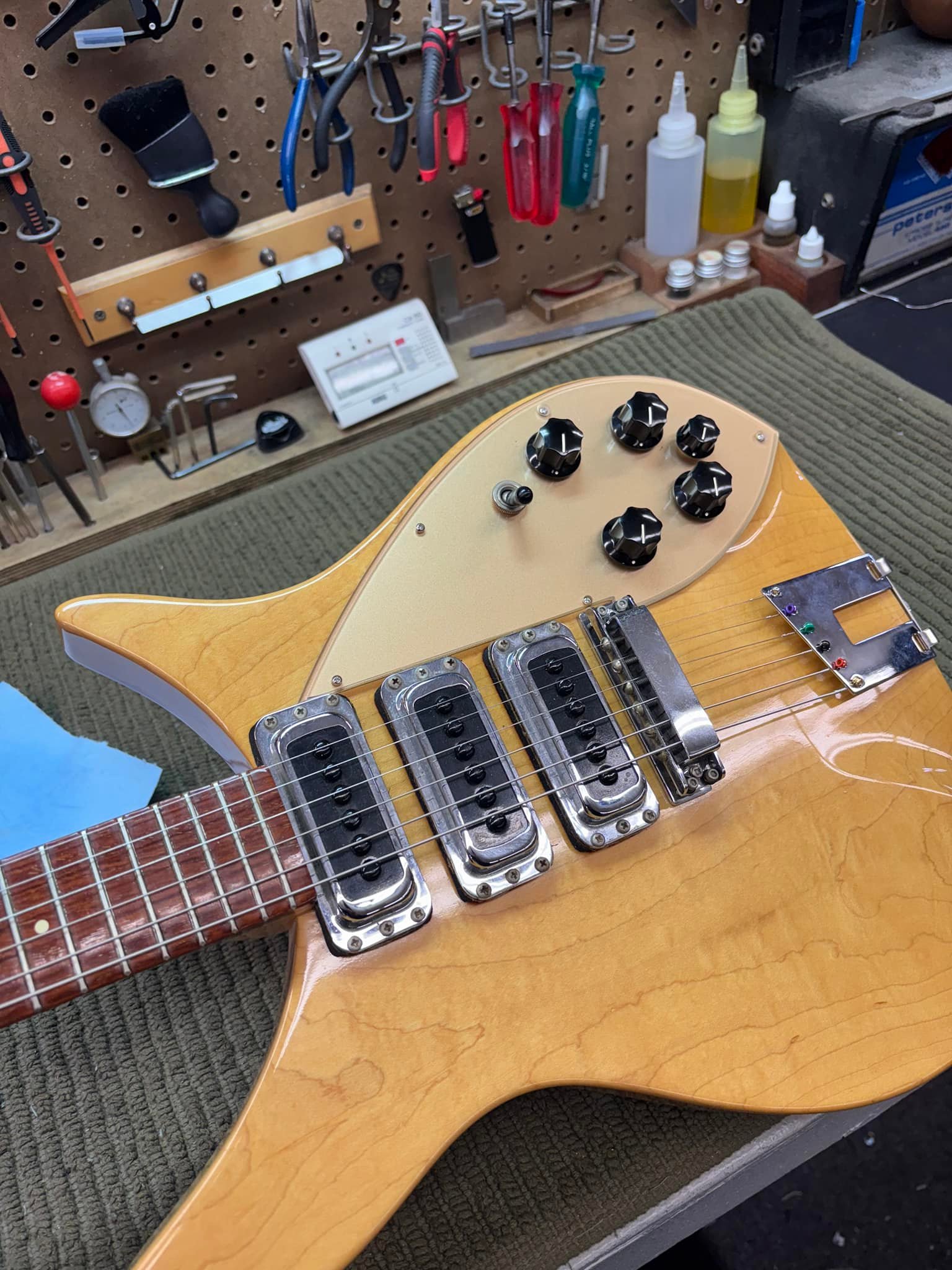 What is the value of a modified 1982 Rickenbacker 320?