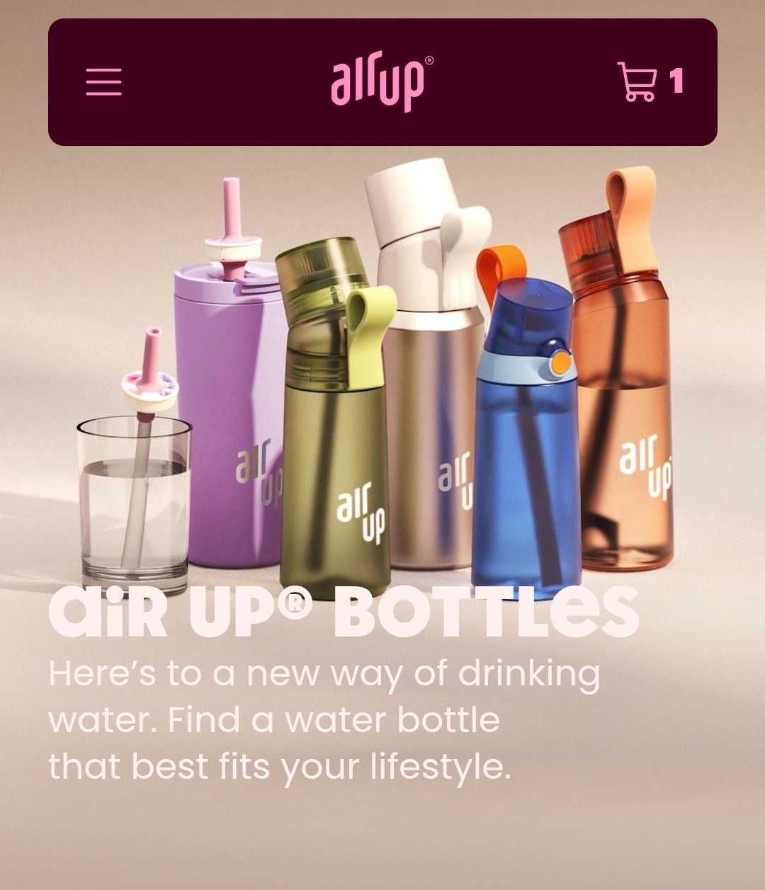 Any recommendations on a different brand of bottle similar to air up?