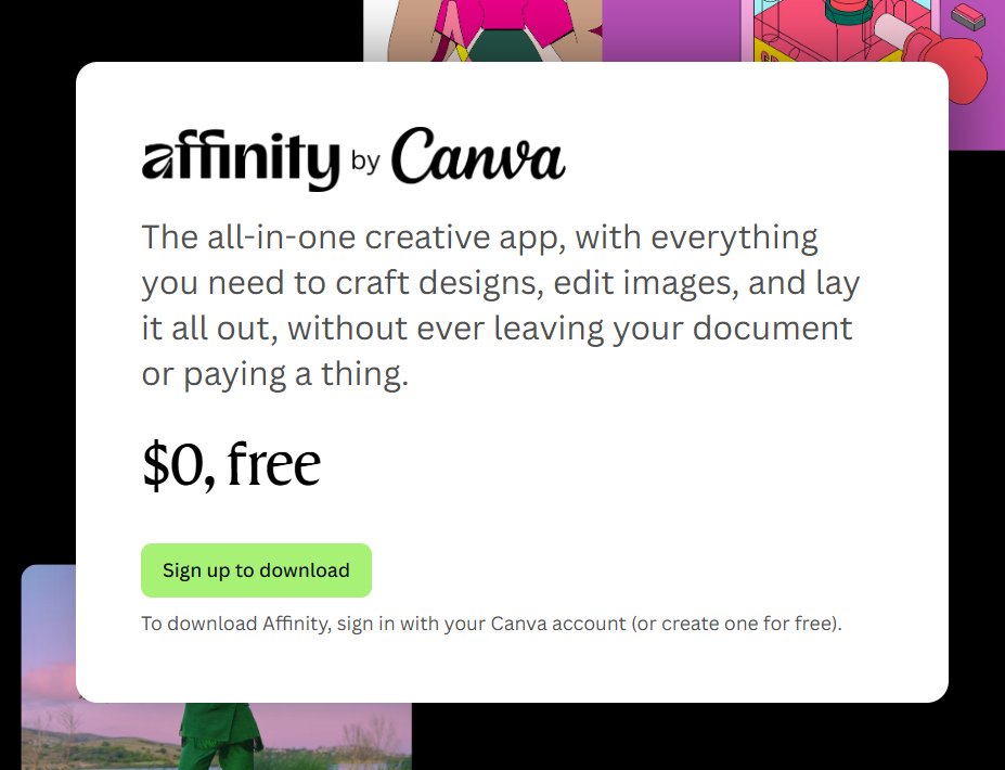 Diseñadores México | Cómo así que Affinity será gratis a partir de ...