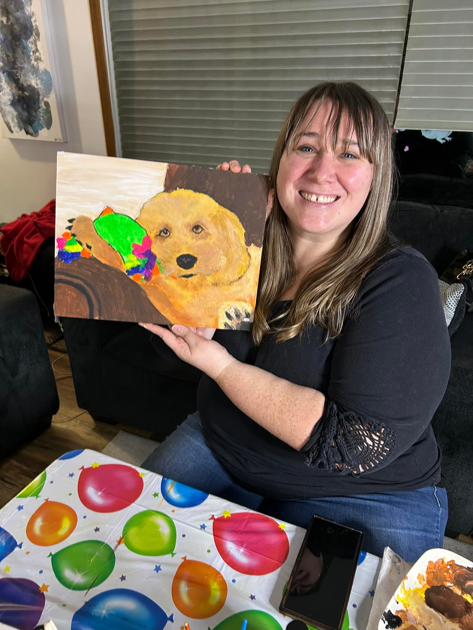 Lovely day of painting with the ladies!!! - Marissa K Thomas