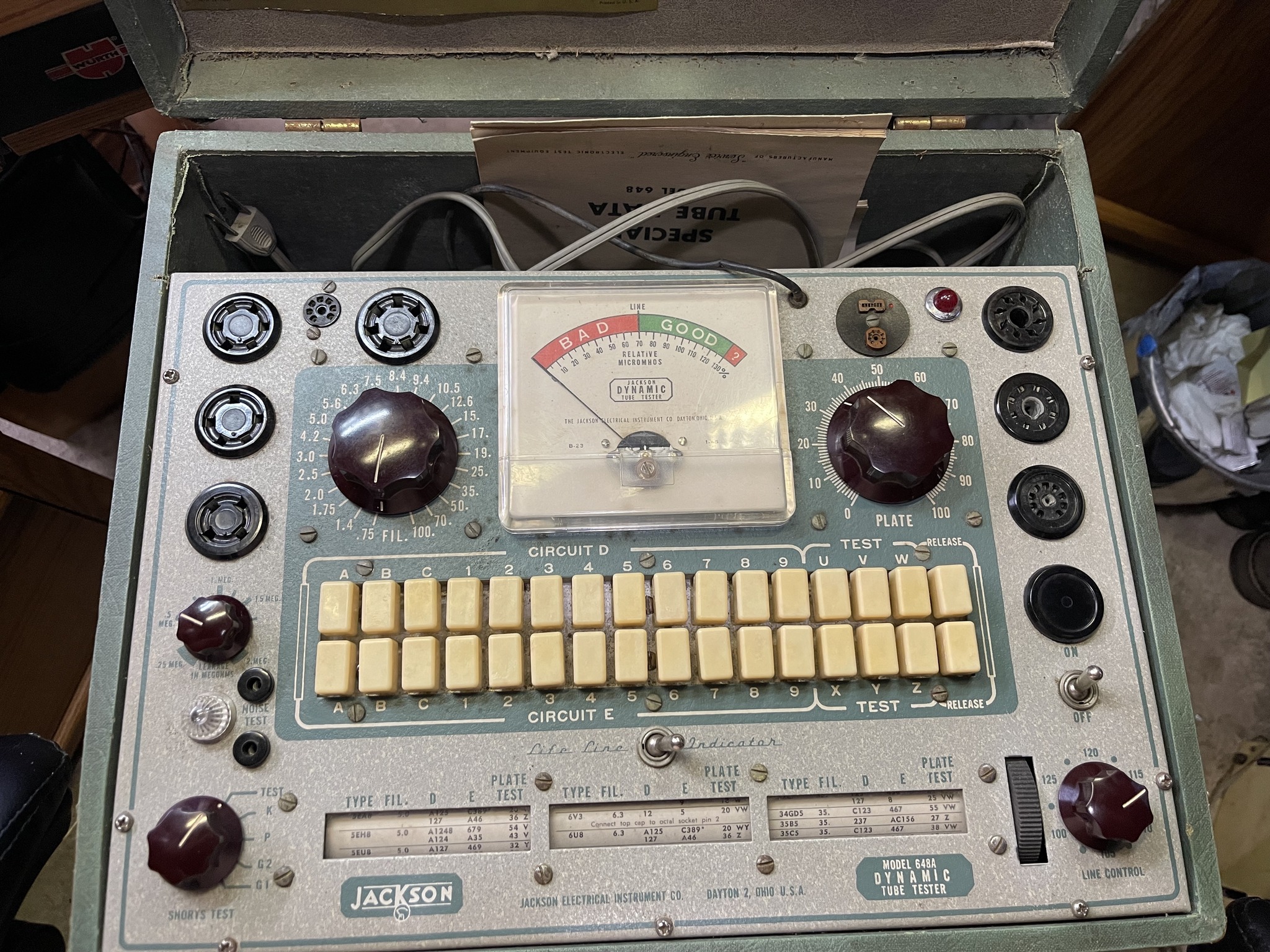 New tube testers for electronics