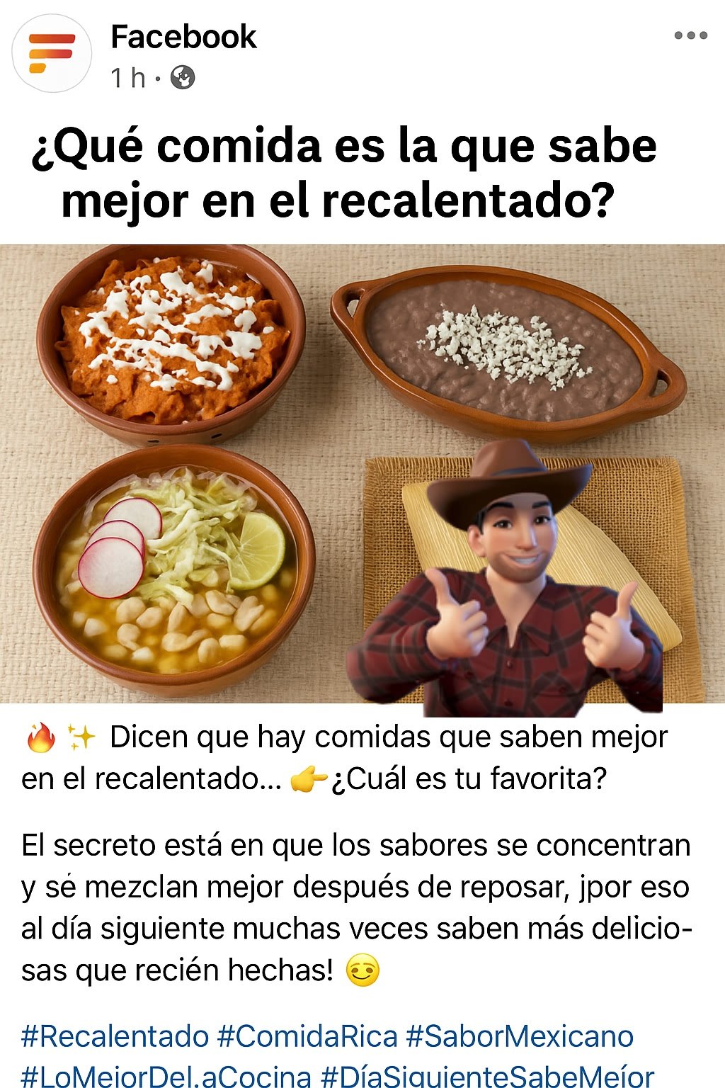 Luis - 🔥 Dicen que hay comidas que saben mejor en el recalentado… 👉 ...