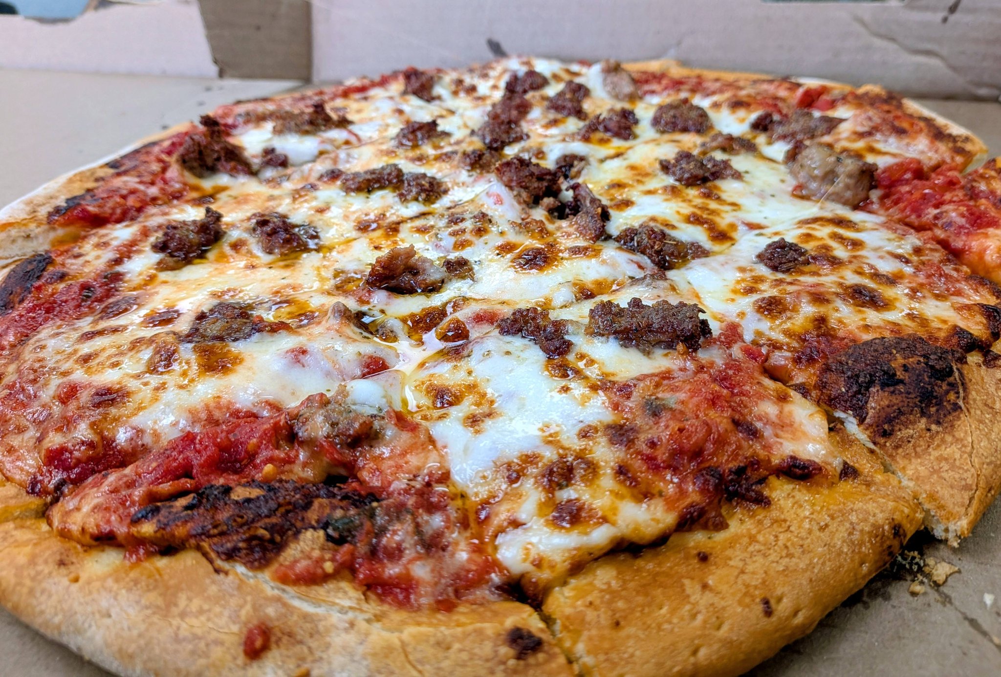 Nick's Pizza Co. serves Chicago, IL-style pizza
