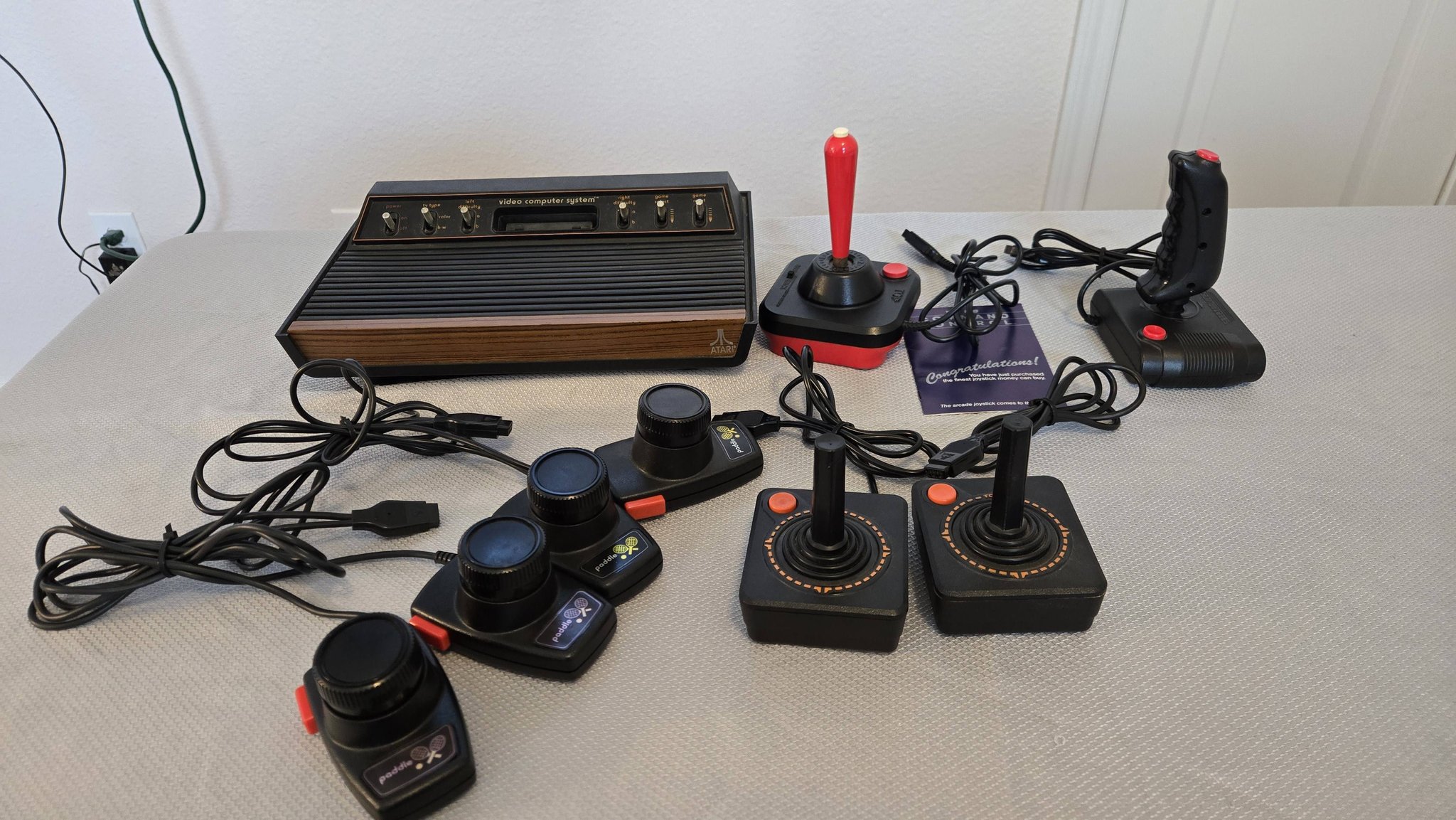 Vintage Atari CX2600 console from 1977