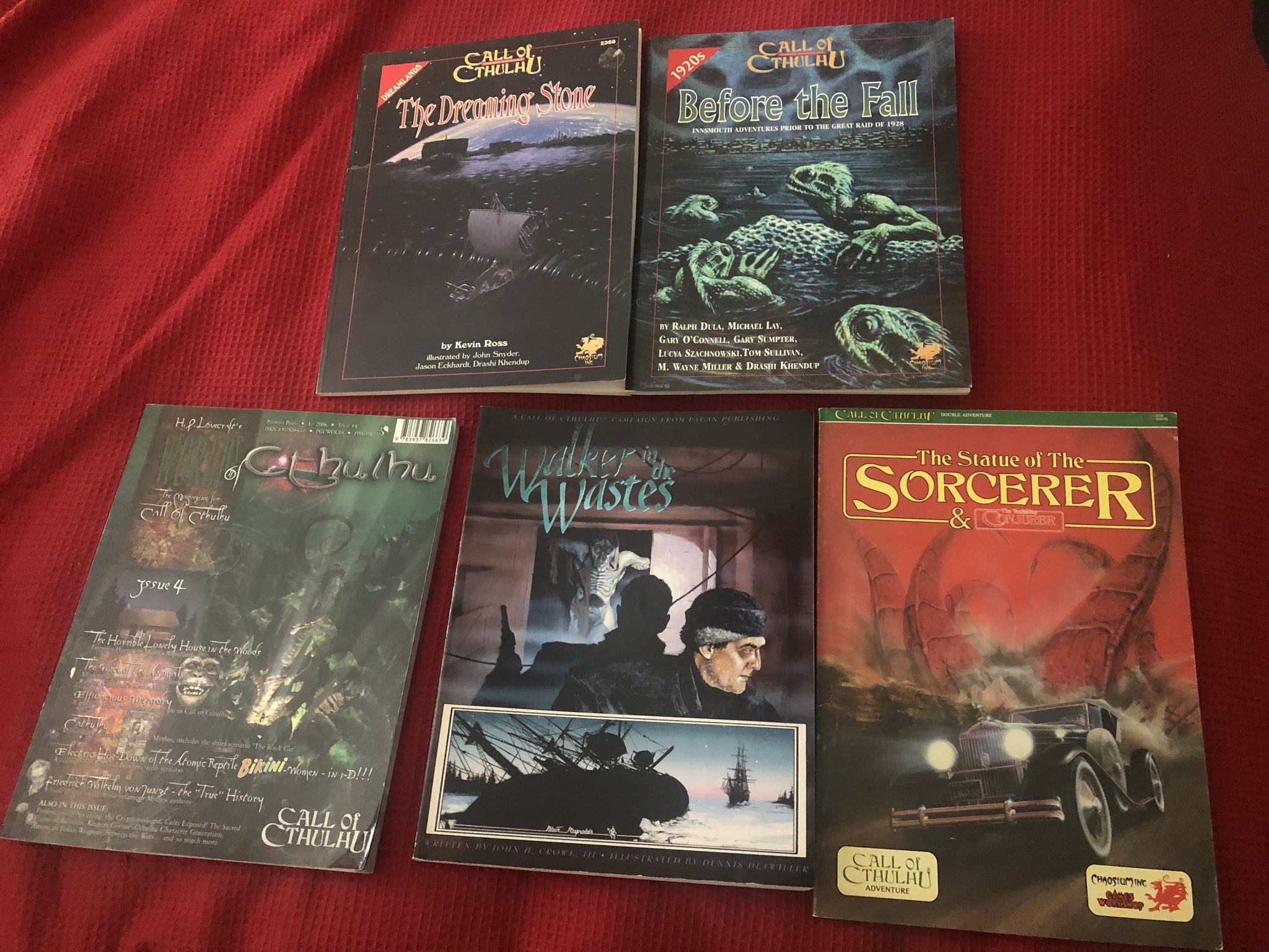 Expanding Call of Cthulhu library with rare books