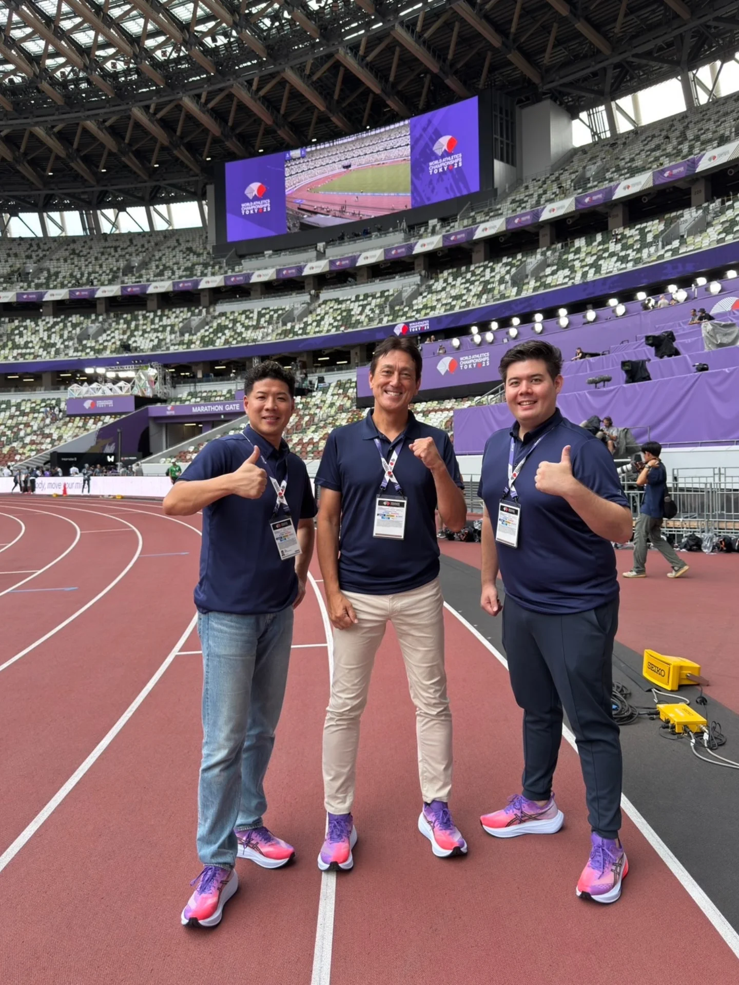 Alex Hatton - The In-Field Hosts Team @ World Athletics... | Facebook