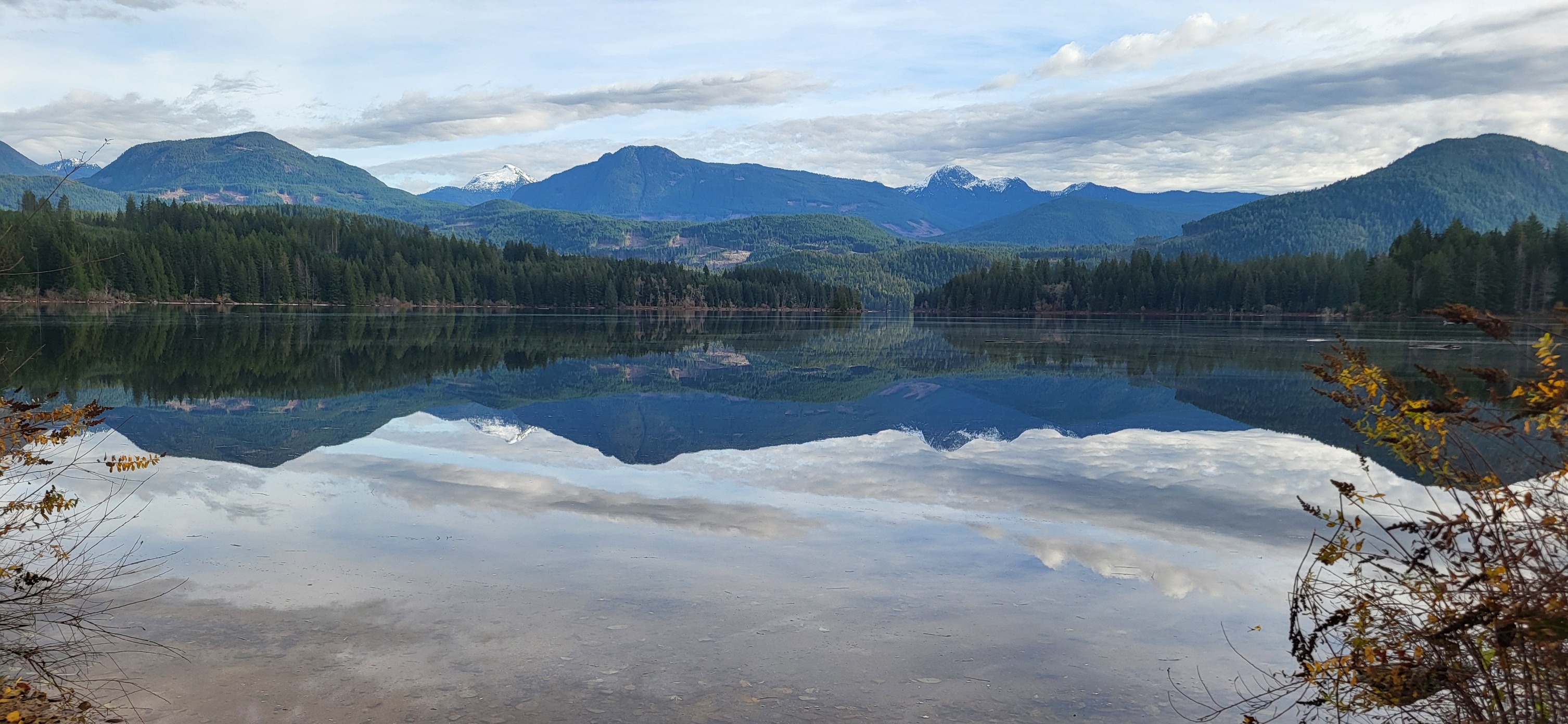 Powell River Photos | Reflections on Nanton Lake Nov | Facebook