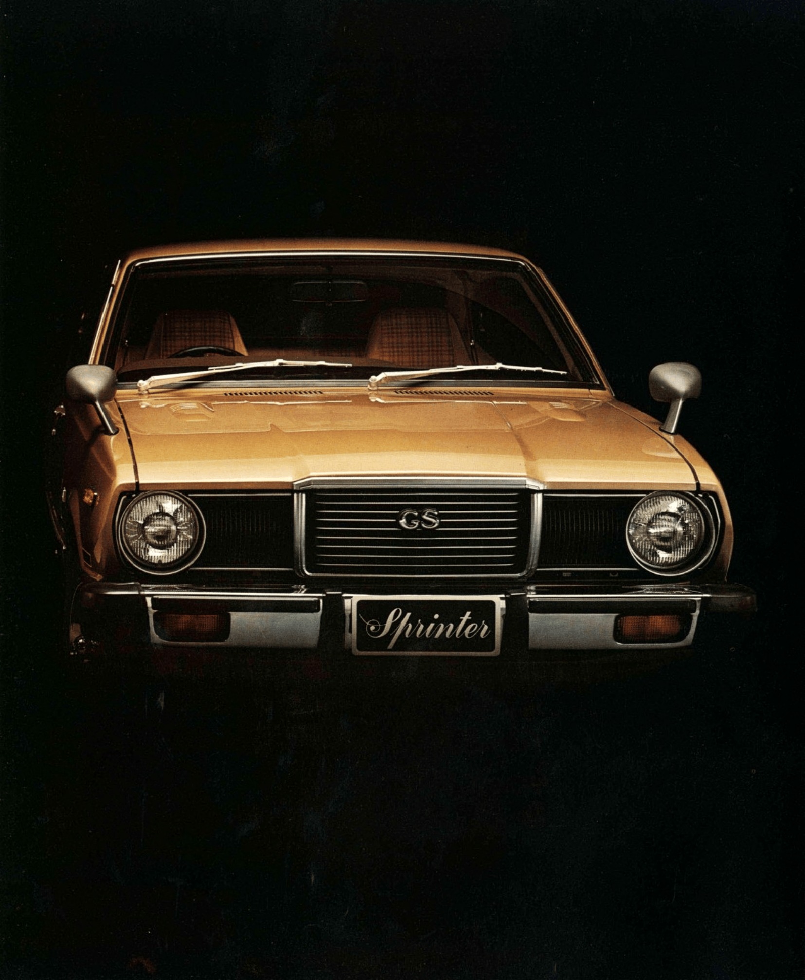 1977 Toyota Sprinter Hardtop Brochure. Japan, 2-1977. 161152-5202