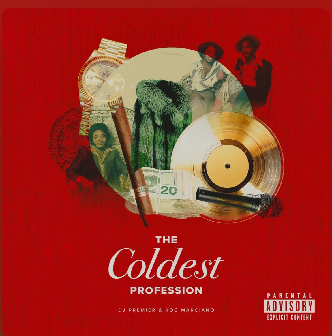 新品 DJ PREMIER & ROC MARCIANO / LP DJ Premier and Roc Marciano Album 'The Coldest Profession' Aug 8th!