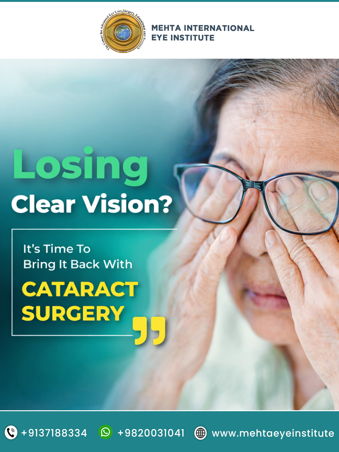 Keiki R. Mehta - Losing Clear Vision? It’s Time to Bring... | Facebook