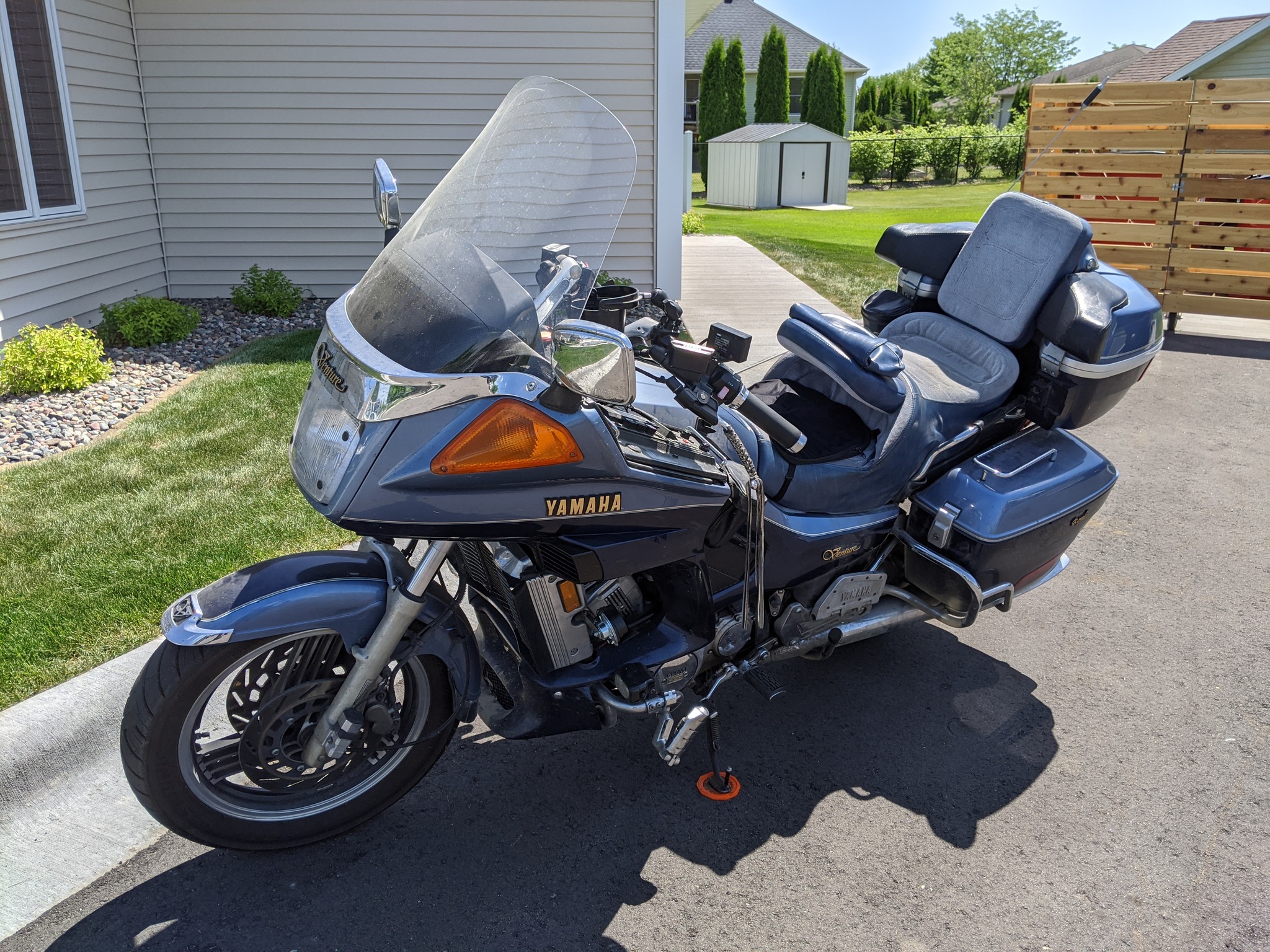Throttle Cables: When assembled in the throttle, which is the top