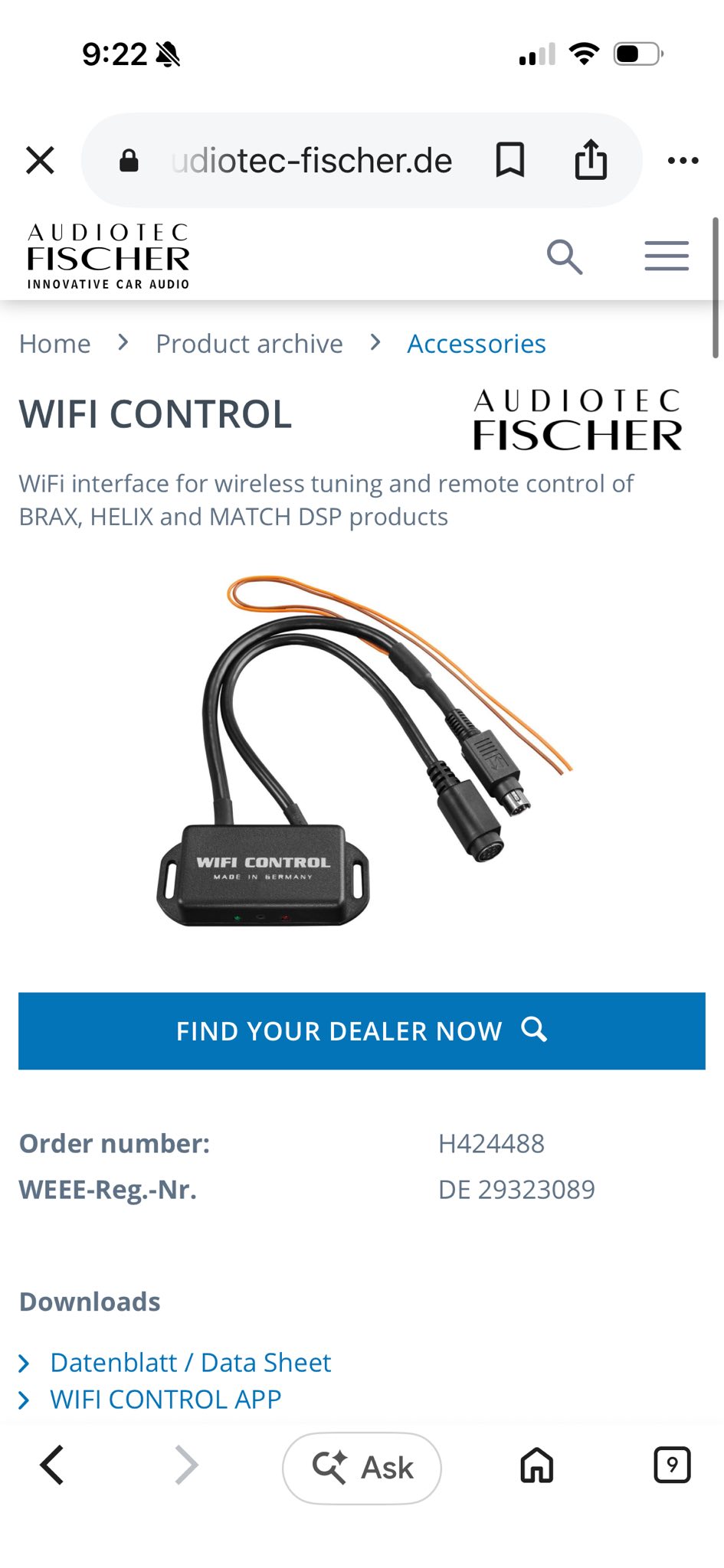SmartBTN is an amazing upgrade for any Helix, Match or Brax DSP or