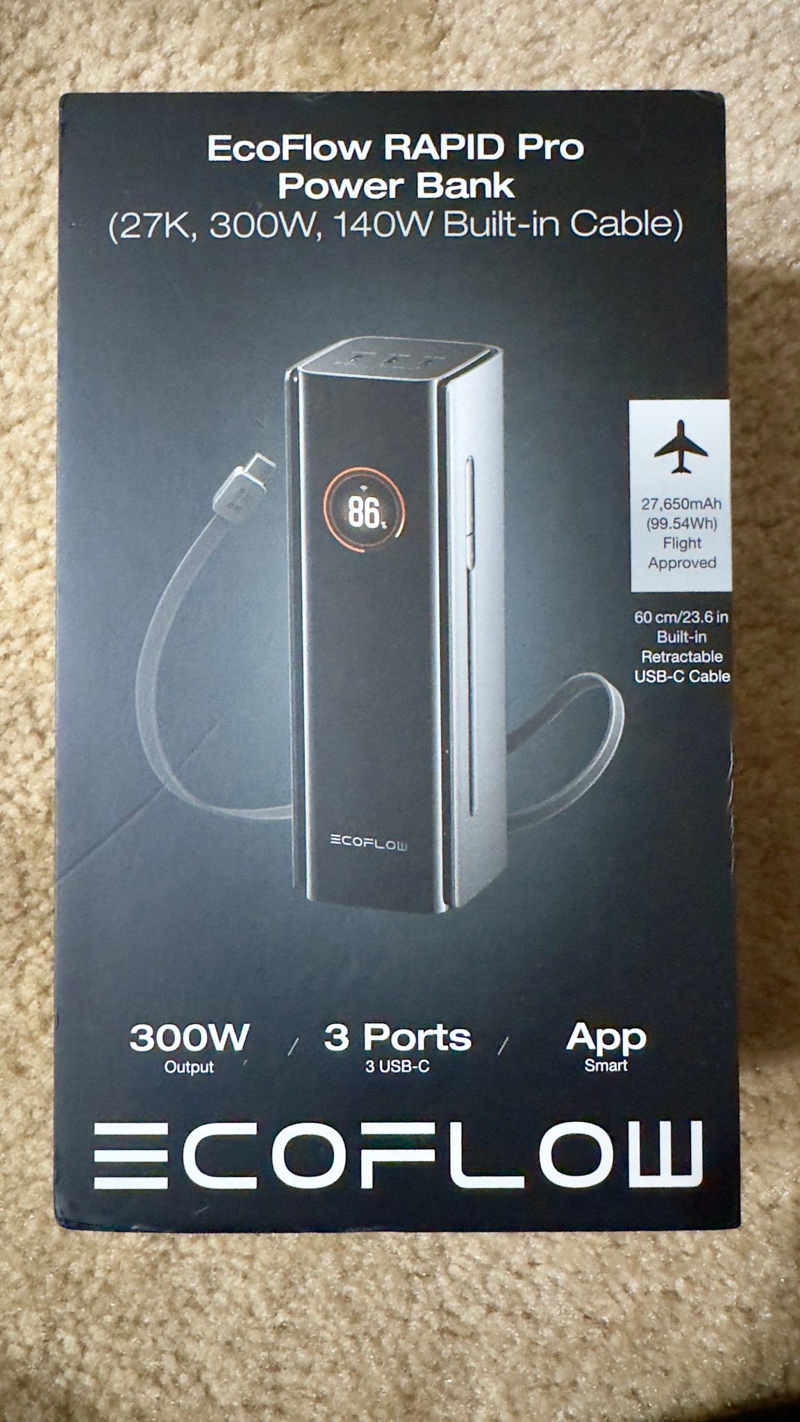 Ecoflow rapid pro 10k and 27650k comparison