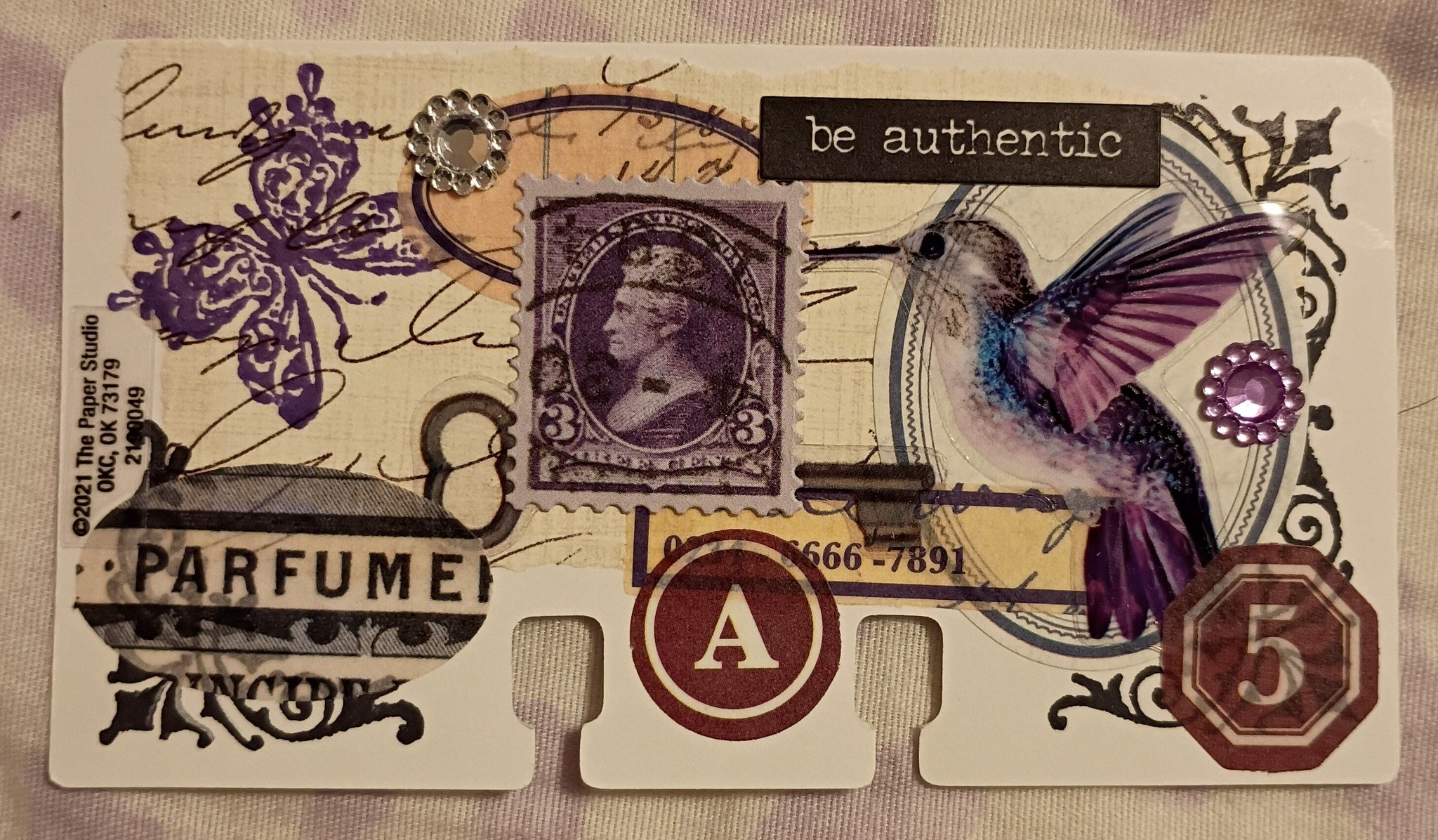 Tonight's Rolodex card, with a bit of purple 💜 | Facebook