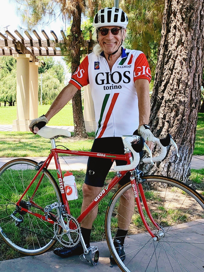 70-year-old cyclist restores 1985 Gios compact bike