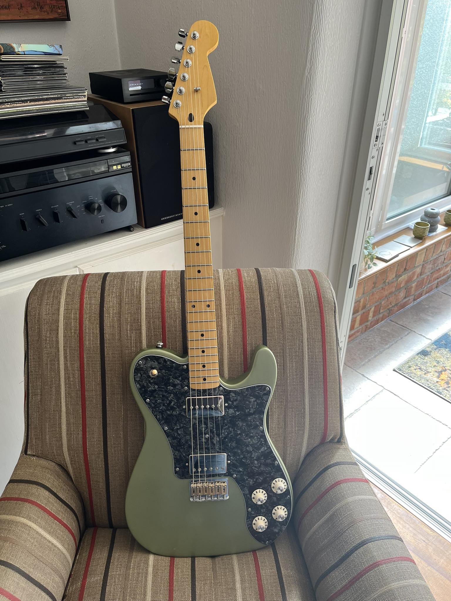 Customized Fender Telecaster Deluxe with CuNiFe pickups