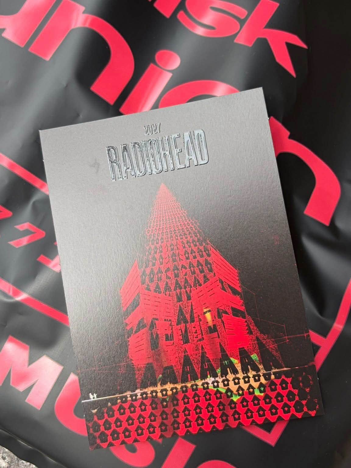 Radiohead-themed postcards hint at new news spotted in Japan