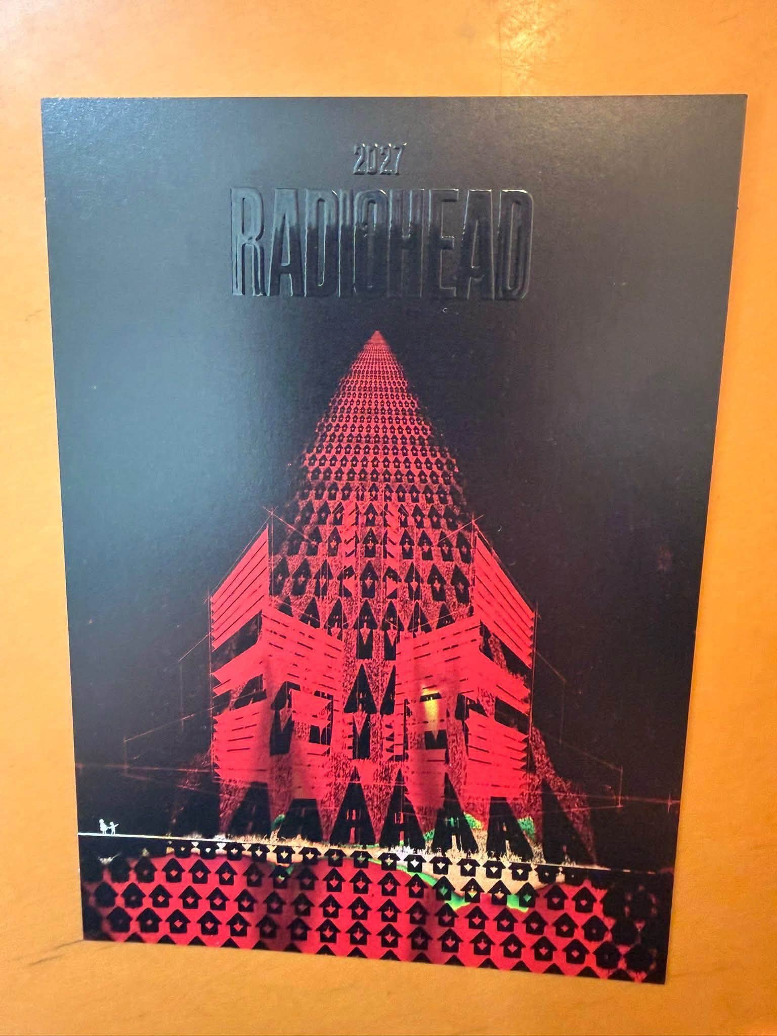 Radiohead-themed postcards hint at new news spotted in Japan