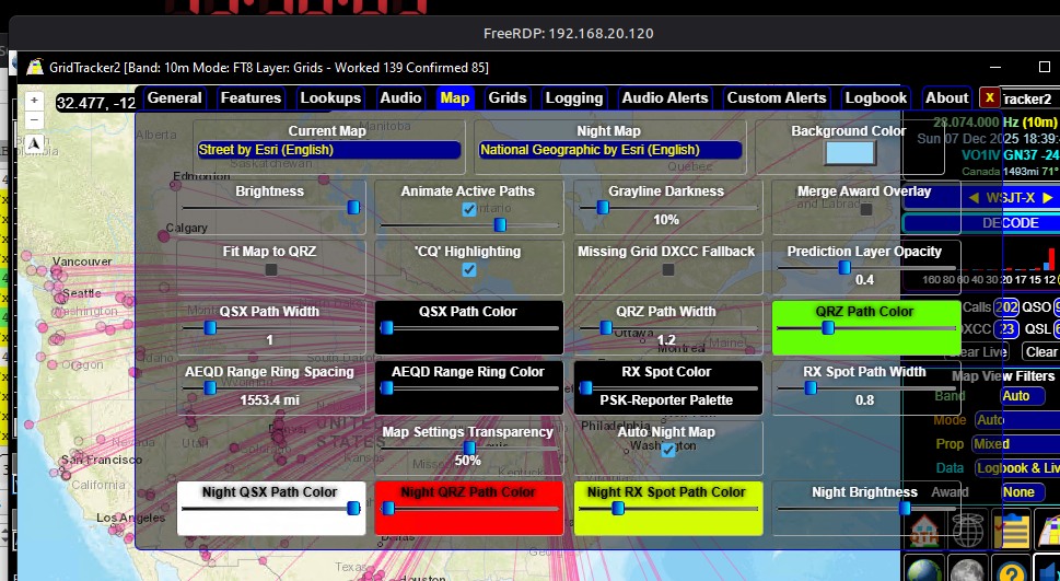 GridTracker for WSJT-X JTDX by N0TTL | Help, please. Grid tracker isn't ...