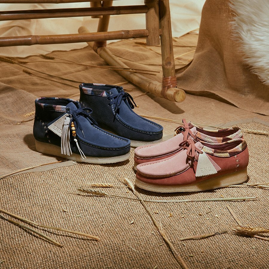 Clarks Originals x End x Beams Plus Ski Club collection