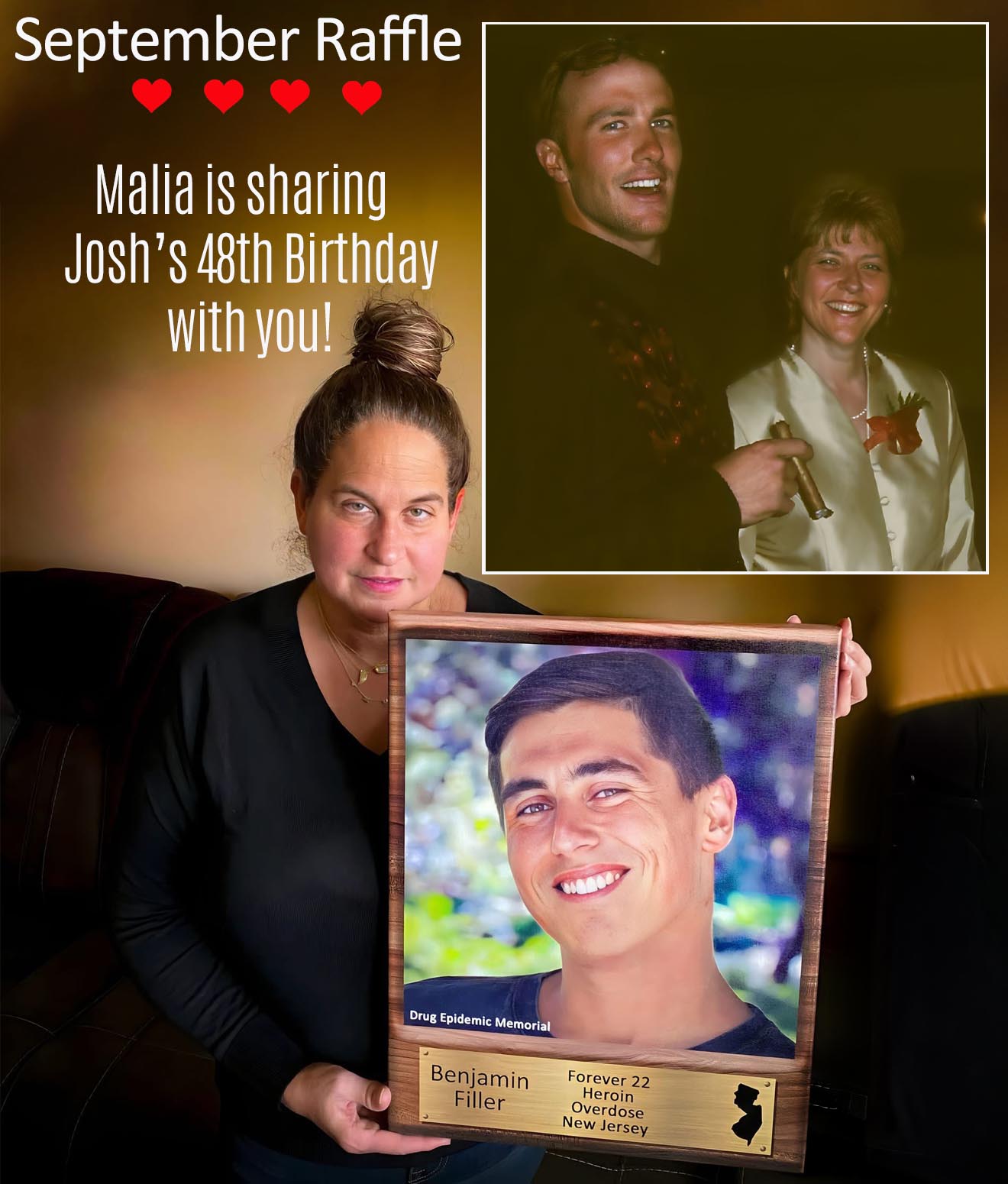 Drug Epidemic Memorial Wall | # SEPTEMBER RAFFLE | Facebook