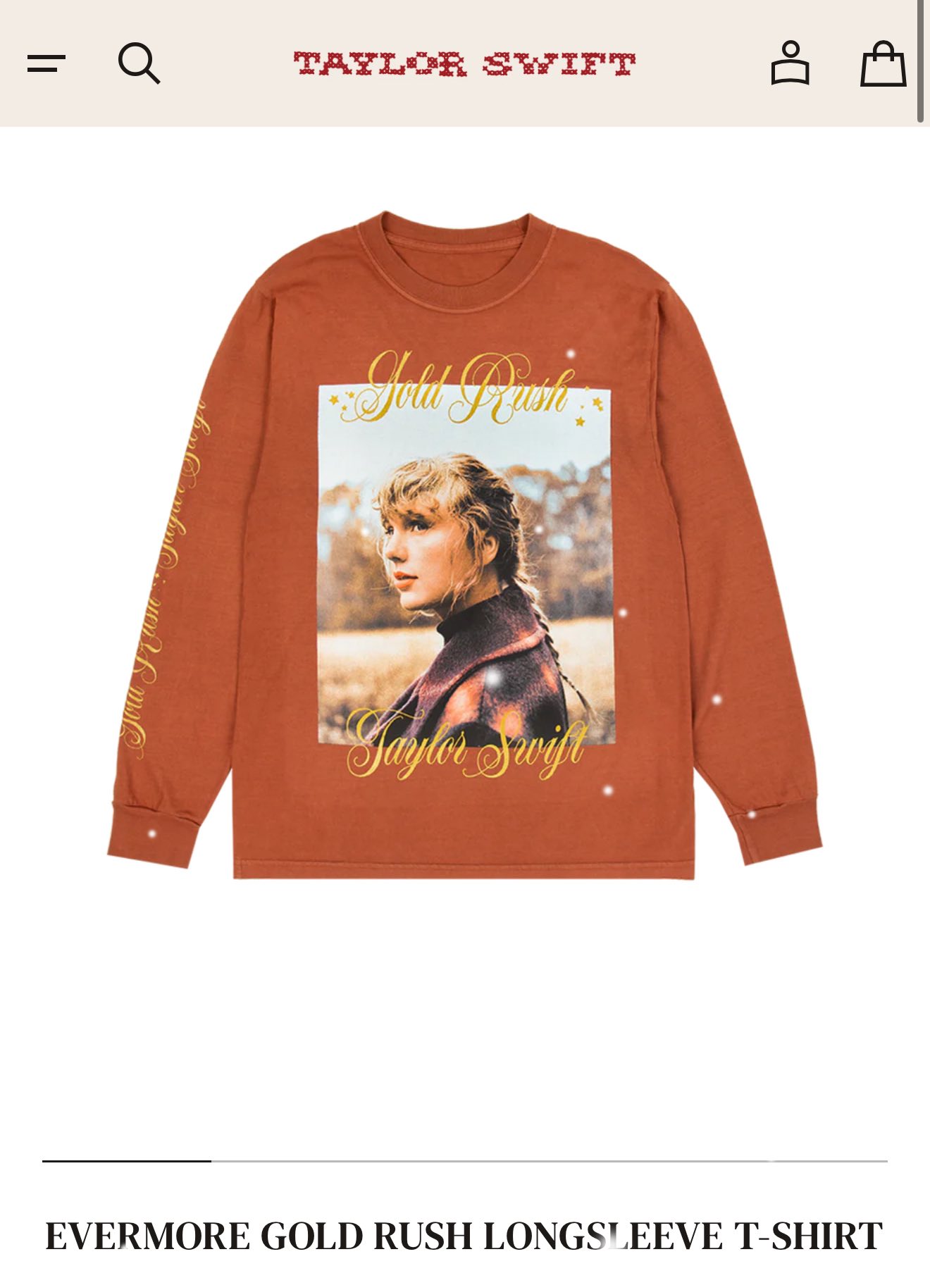 Why doesn't anyone like the Taylor Swift 'Gold Rush' shirt?