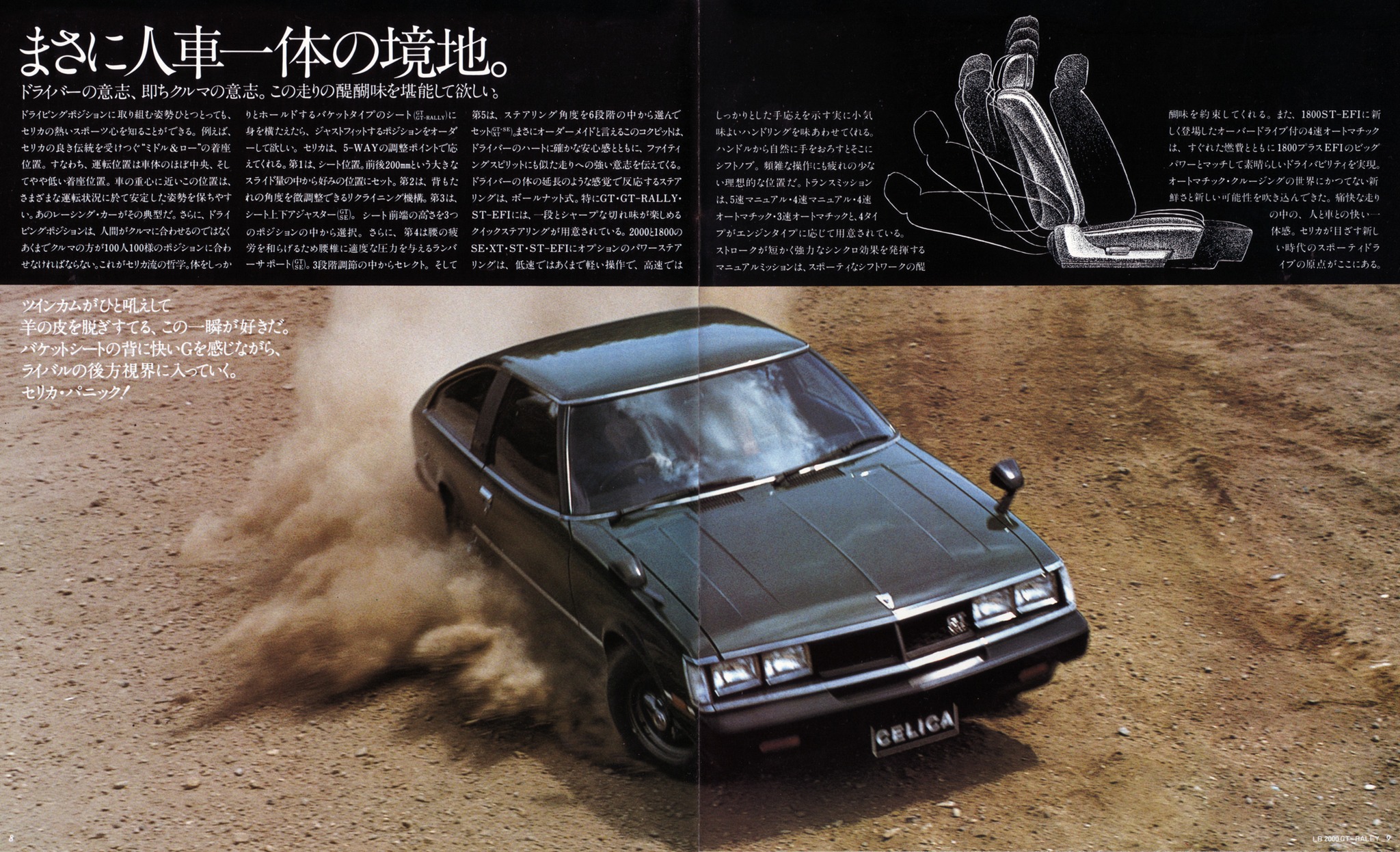 1980 Toyota Celica Brochure. Japan, 11-1979. 031335-5411. 昭和55年
