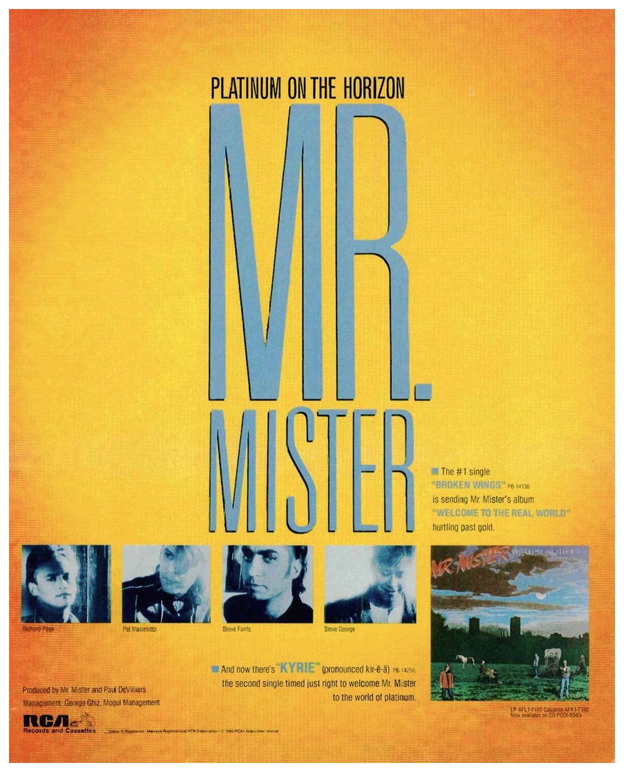 Is Mr. Mister a one hit wonder?