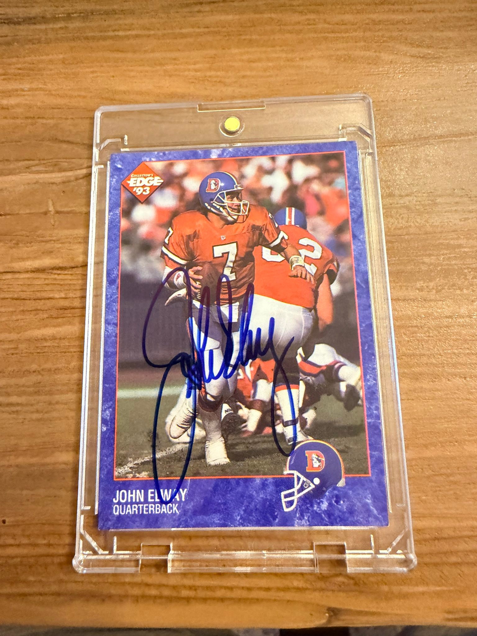 rare john elway cards 2024 Score #89 Denver Broncos Official NFL Football Card in Raw (NM or Better) Condition : Sports & Outdoors John Elway's most valuable card