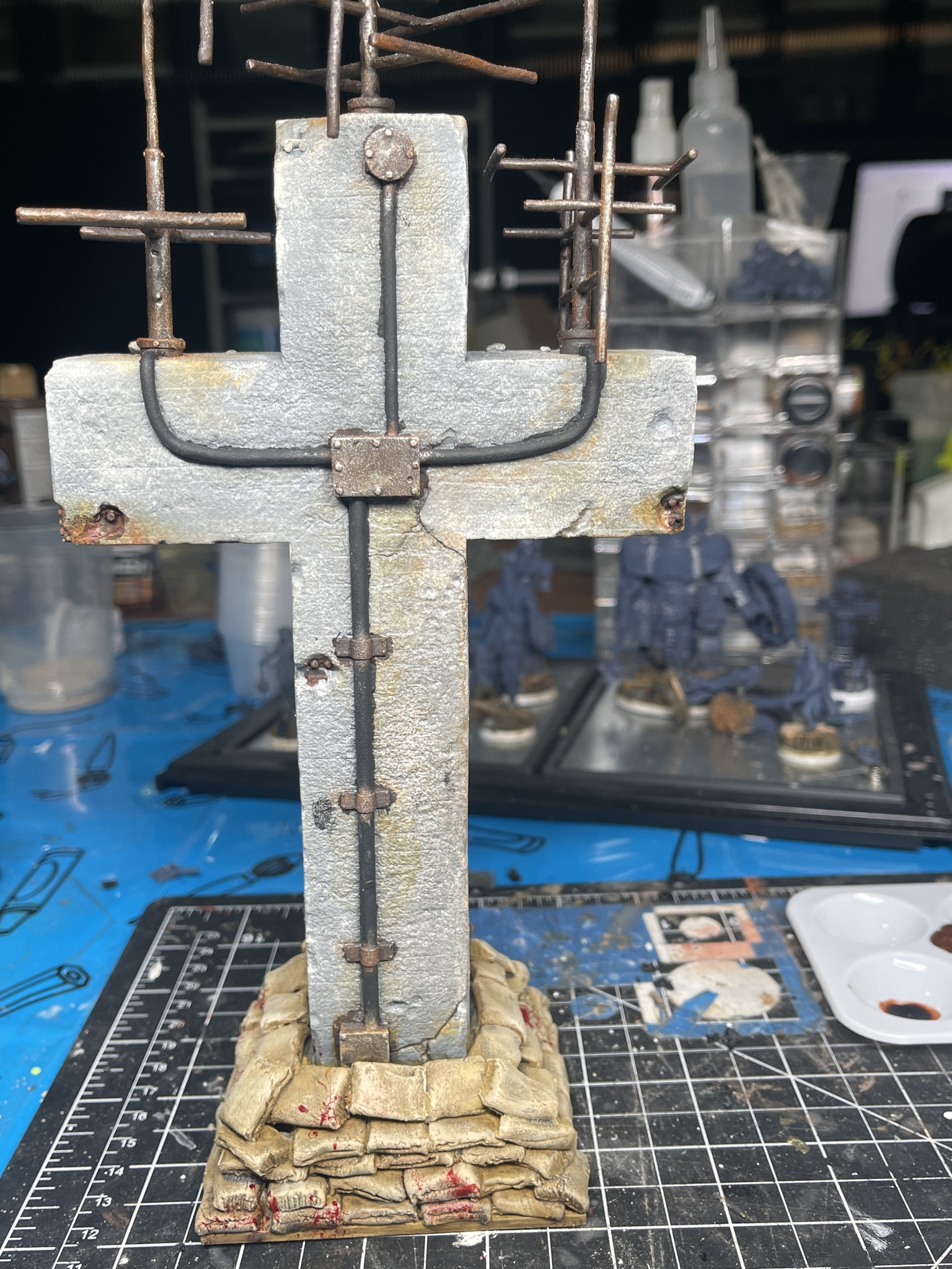 5 Arbres : Décor wargame (9ème Age, Warhammer ,old world, AOS,conquest