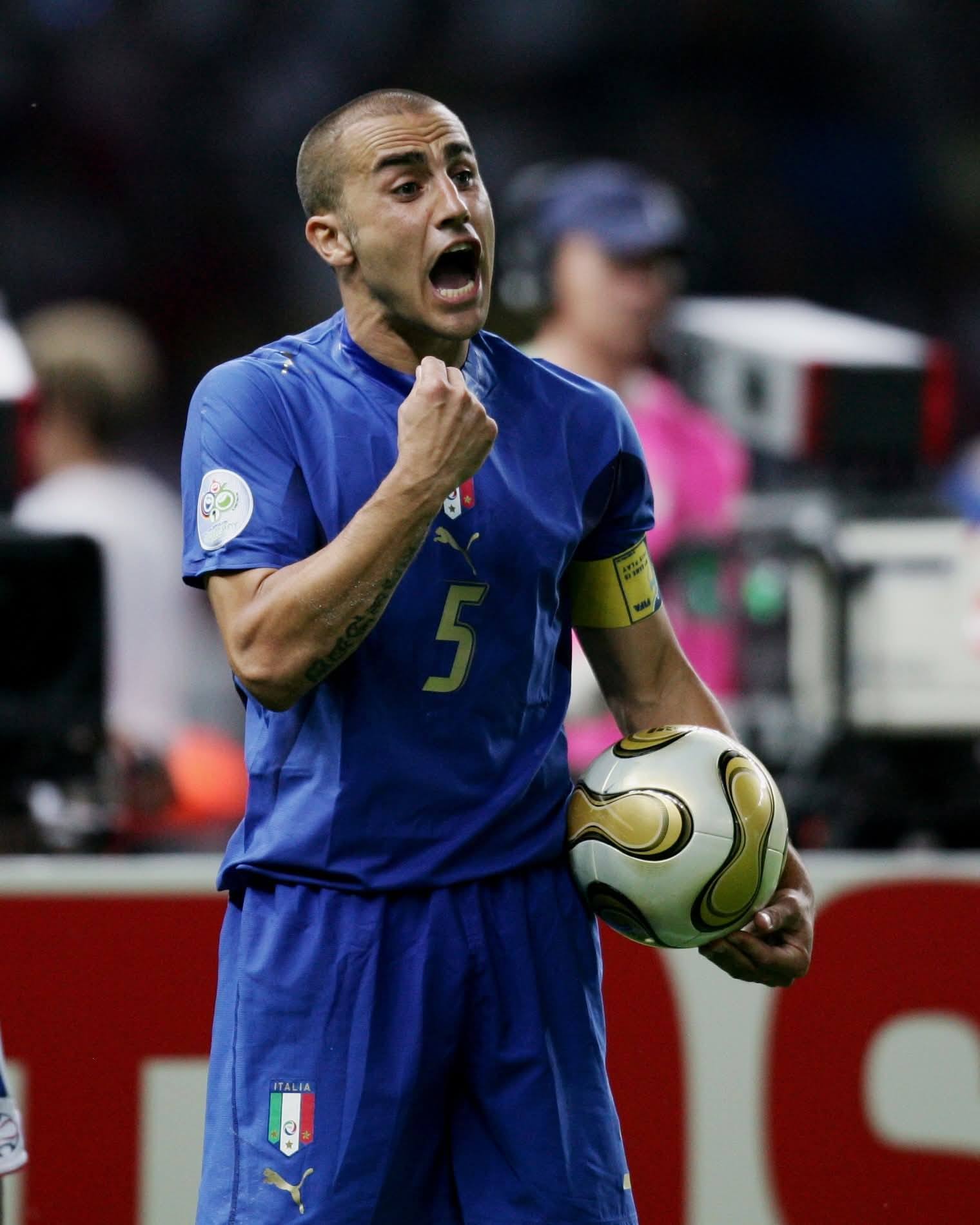 Fabio Cannavaro 🇮🇹 The wall of Berlin Then & now