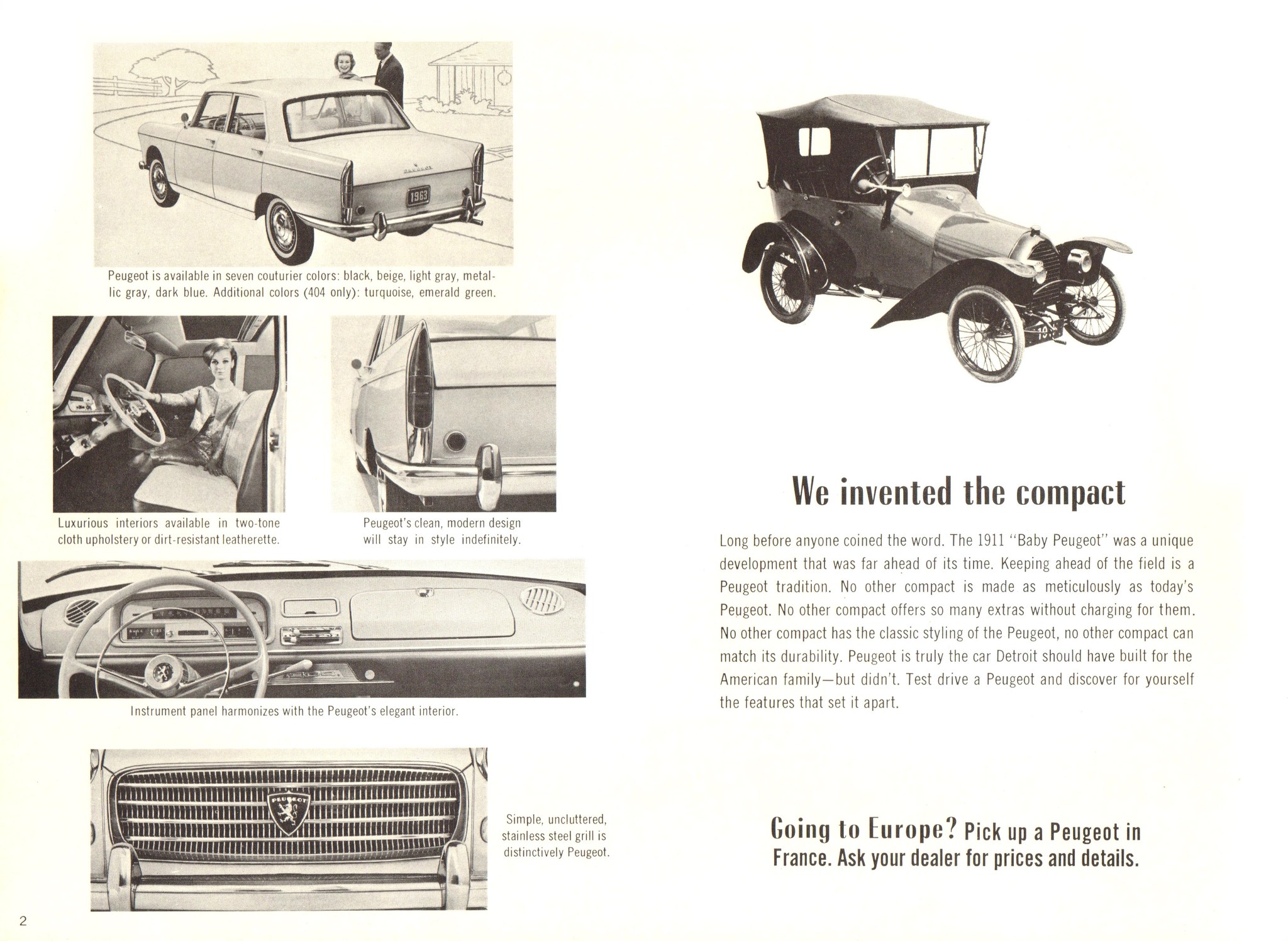 1973 Subaru REX 4Door Custom L/Super L/Luxury Brochure. Japan, 3