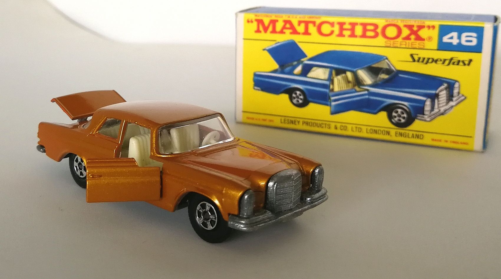 Matchbox Models of Yesteryear No. 10 - 1908 Gran Prix Mercedes
