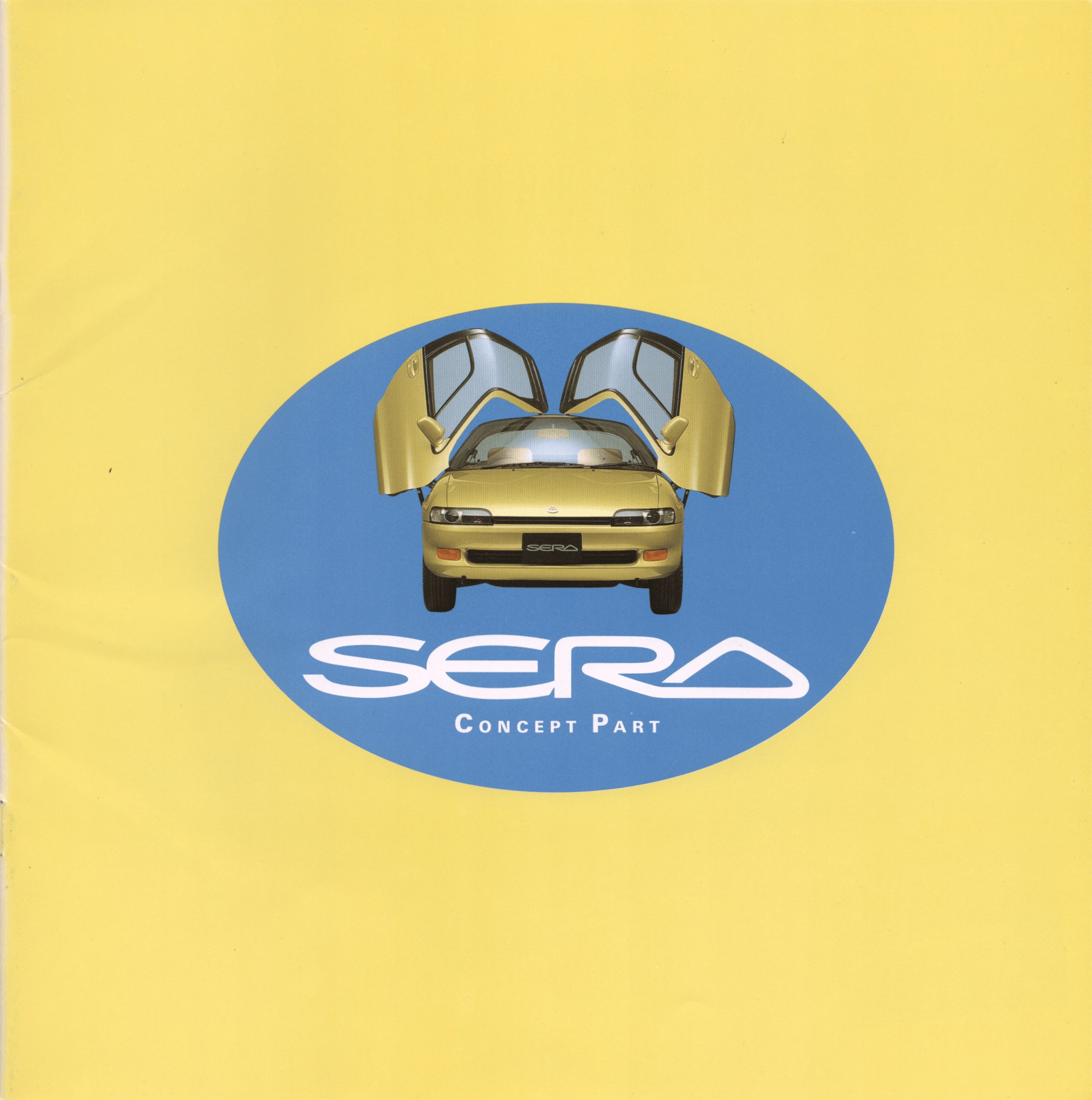 Heikki - 8-9. 1990 Toyota Sera Brochure. Japan, 3-1990. AG0016