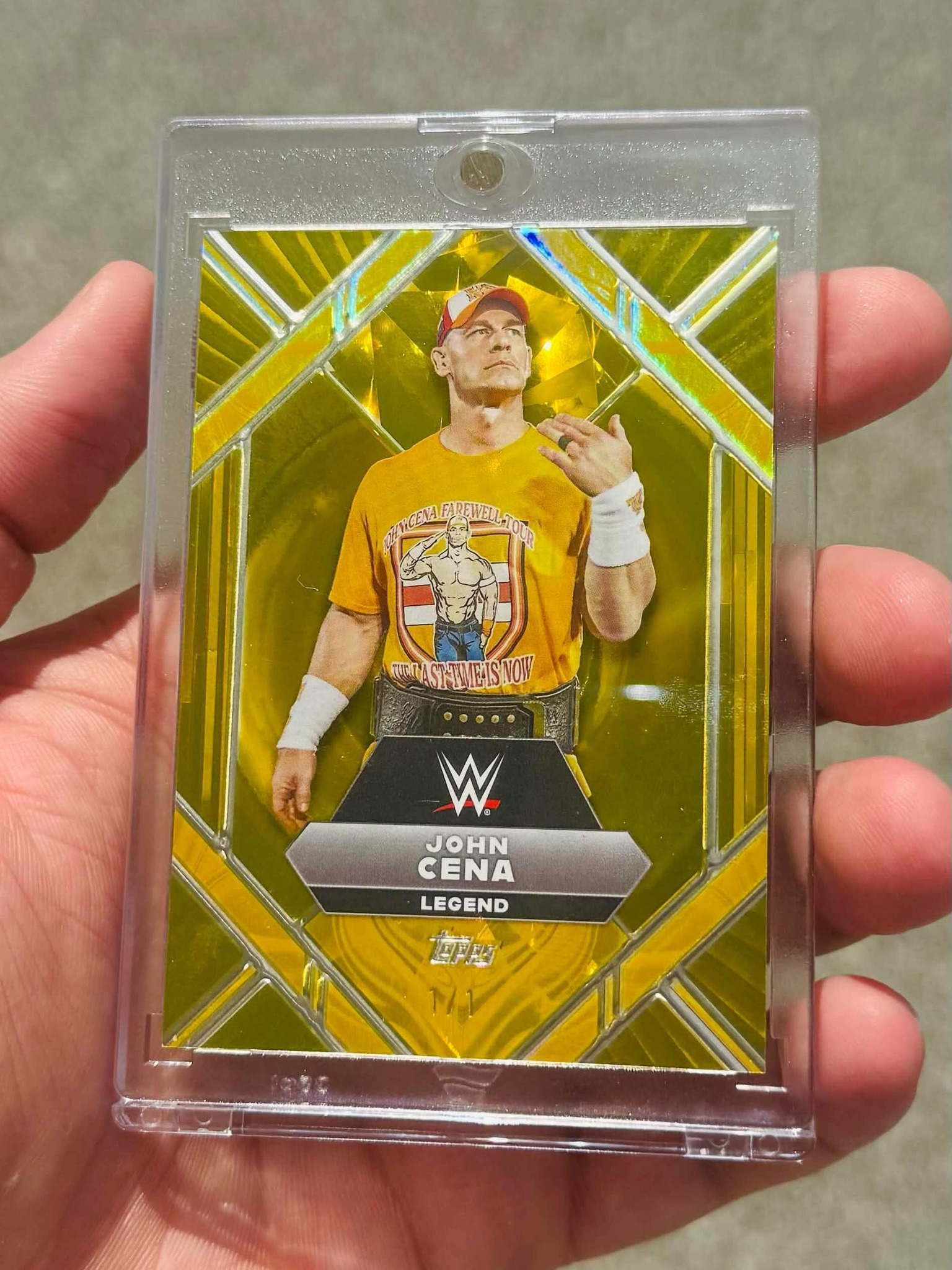 FIRST LOOK: John Cena's ultra-rare 'Slammed' insert in 2026 Topps