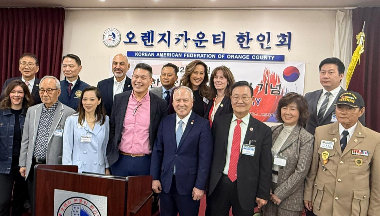 Janice - Room full of elected officials wishing the Korean American ...