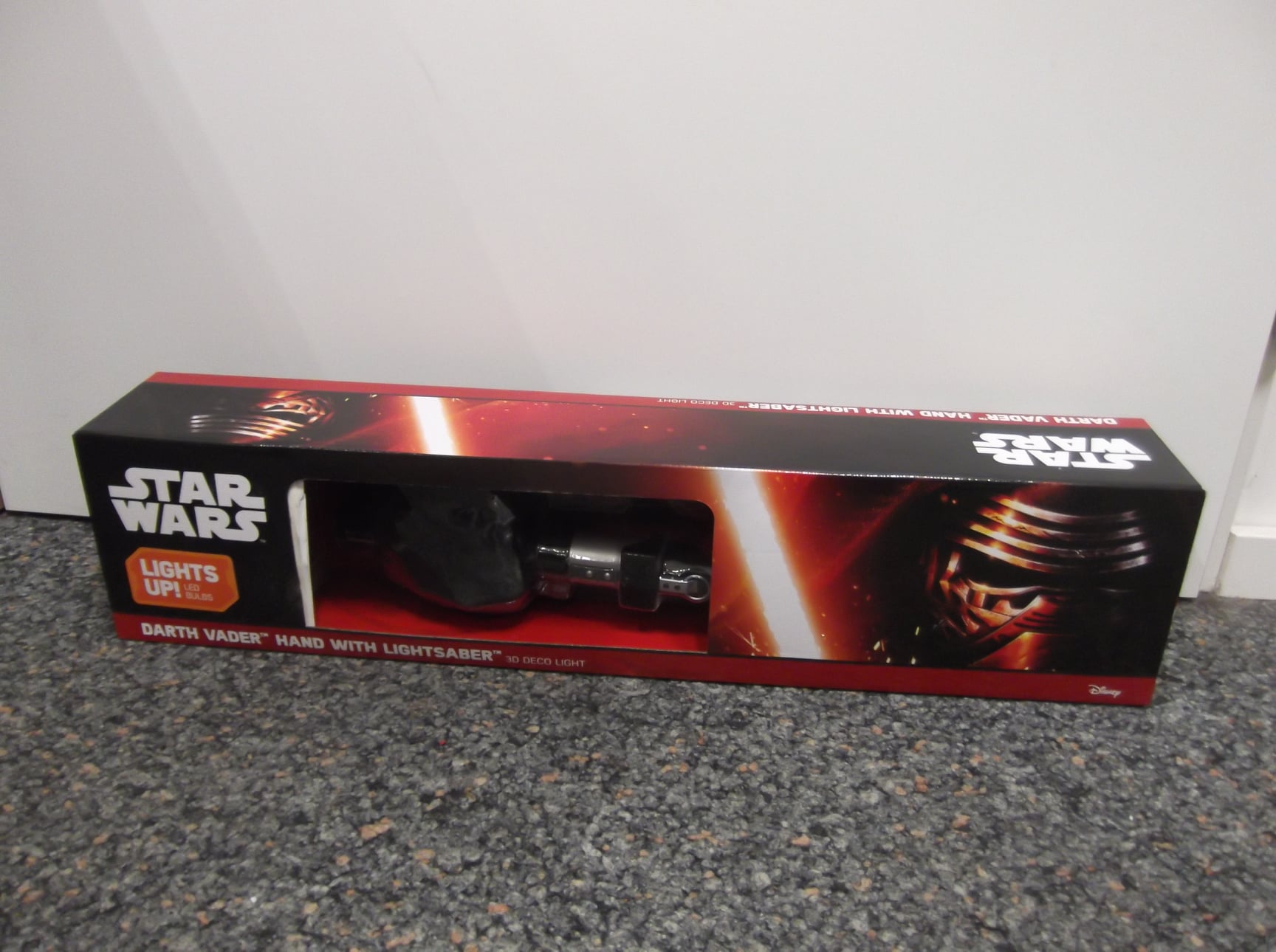 Star Wars Led Wandlampe Darth Vader Awm