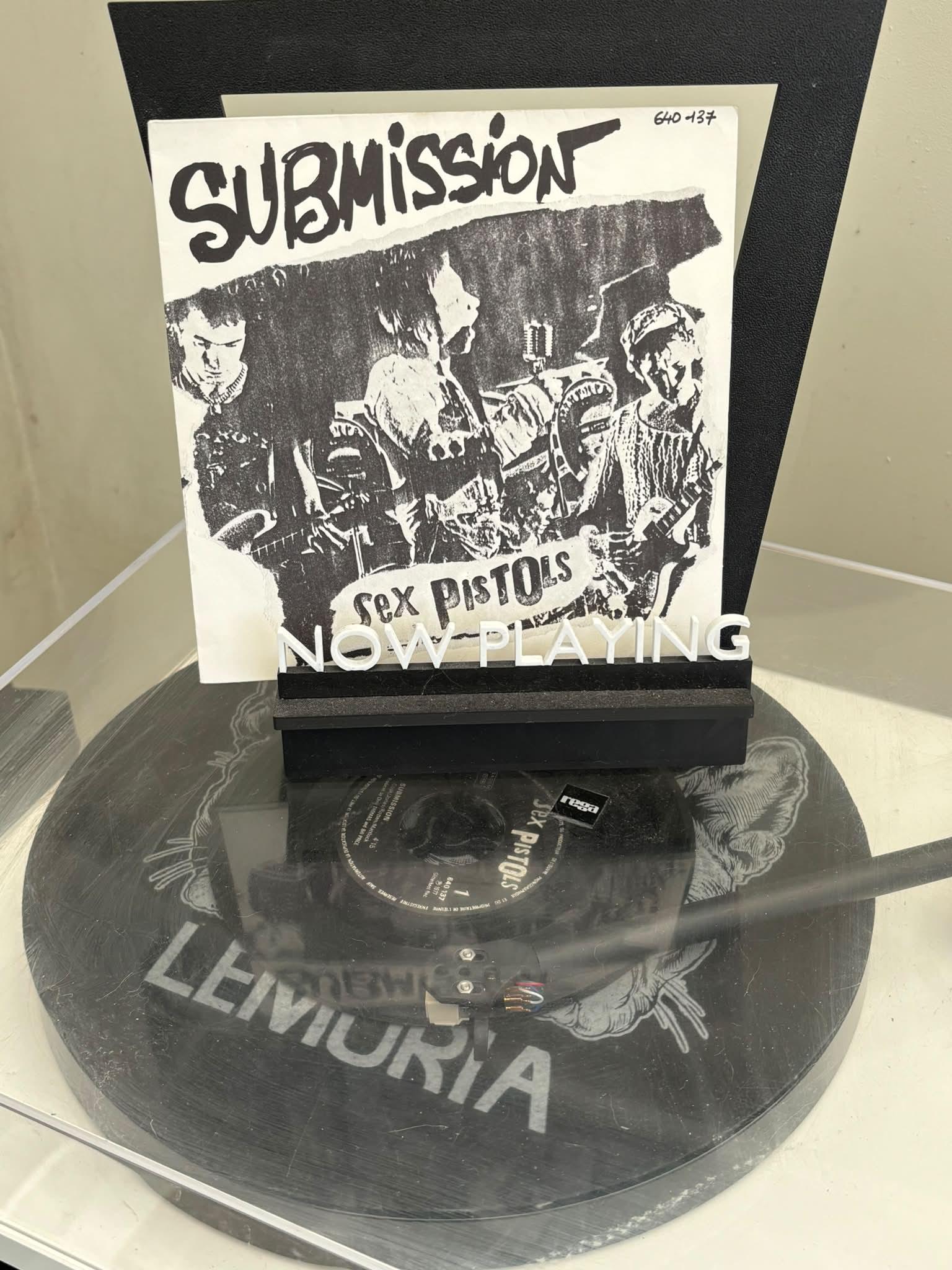 SEX PISTOLS UK盤 Submission 7インチ Sex Pistols - Submission / New York Glitterbest 7” single details