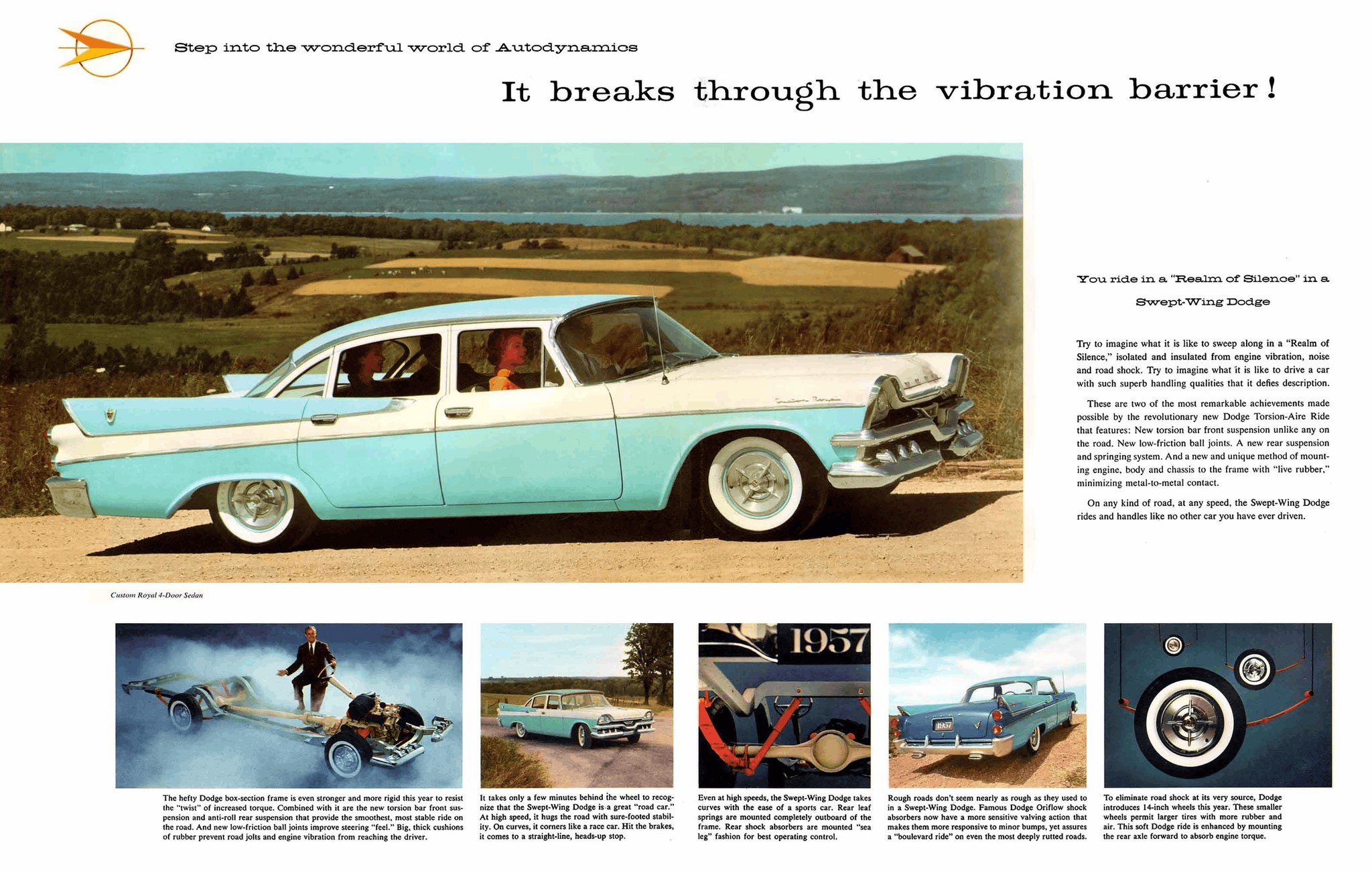 Heikki - 6-7. 1957 Dodge Swept · Wing Full Line Catalog. USA. DMA