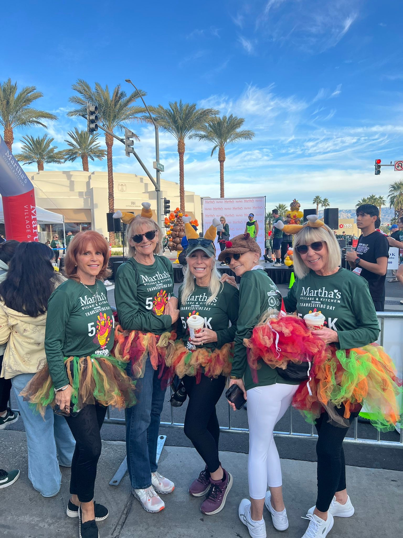 Lori - Grateful to you all! Starting my day with the annual Turkey Trot ...