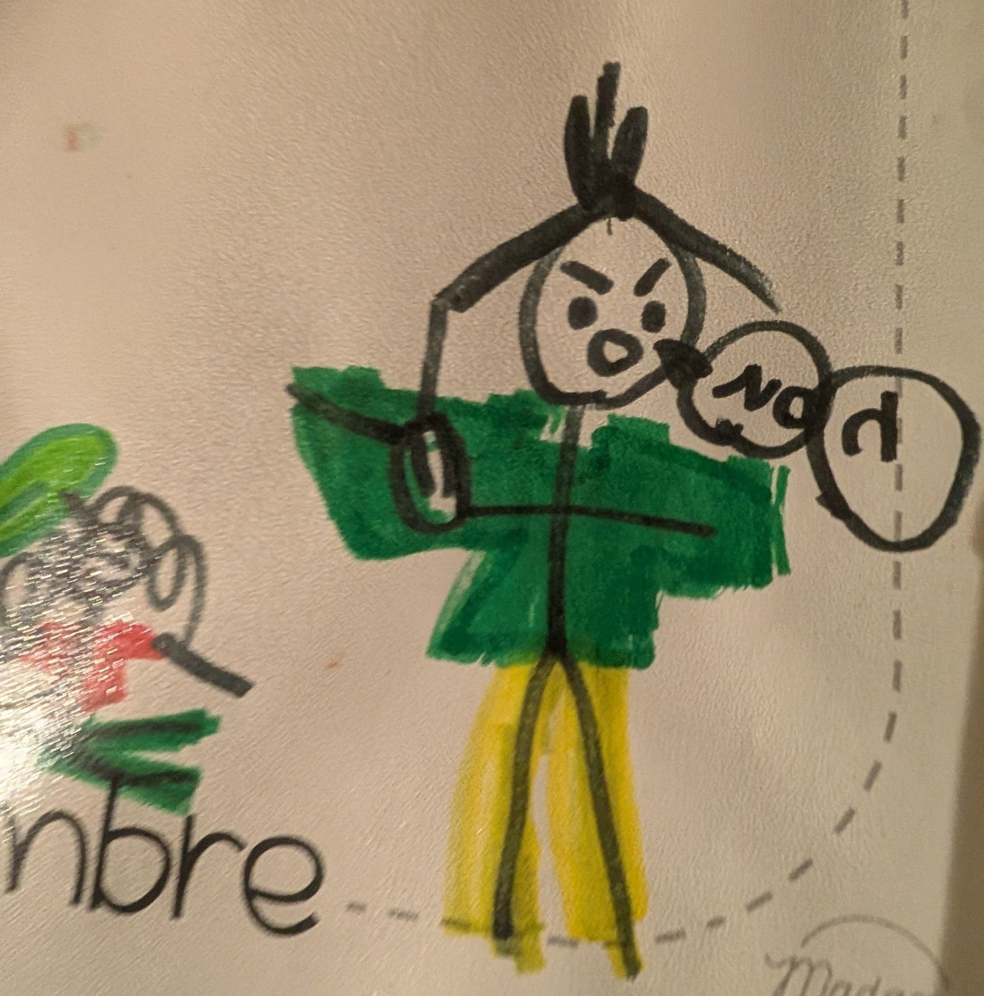 Ee'milie - Quand ta fille te dessine à l'école ! c'est précieux 😅