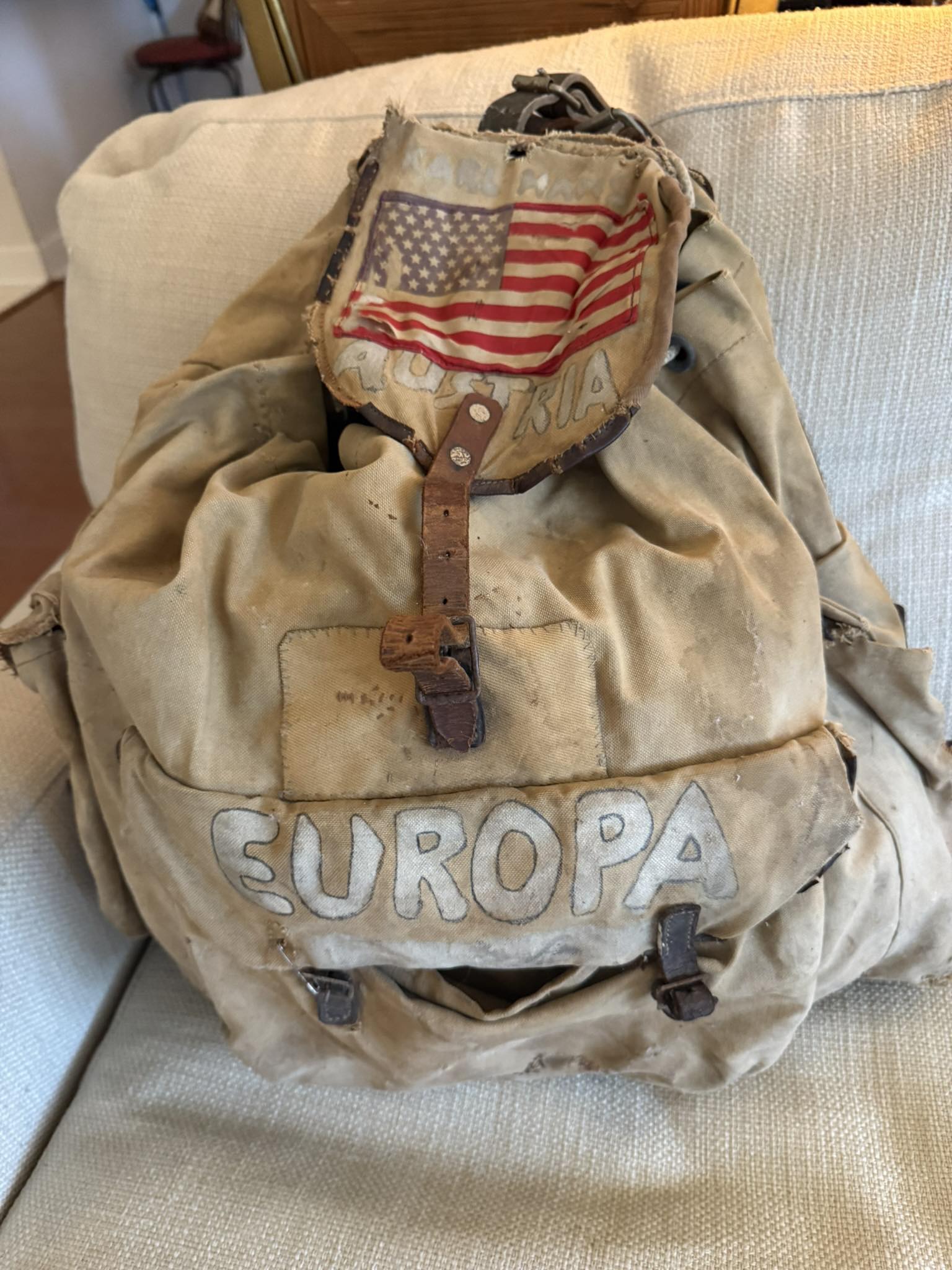 Vintage Outdoor Products backpack from 70s