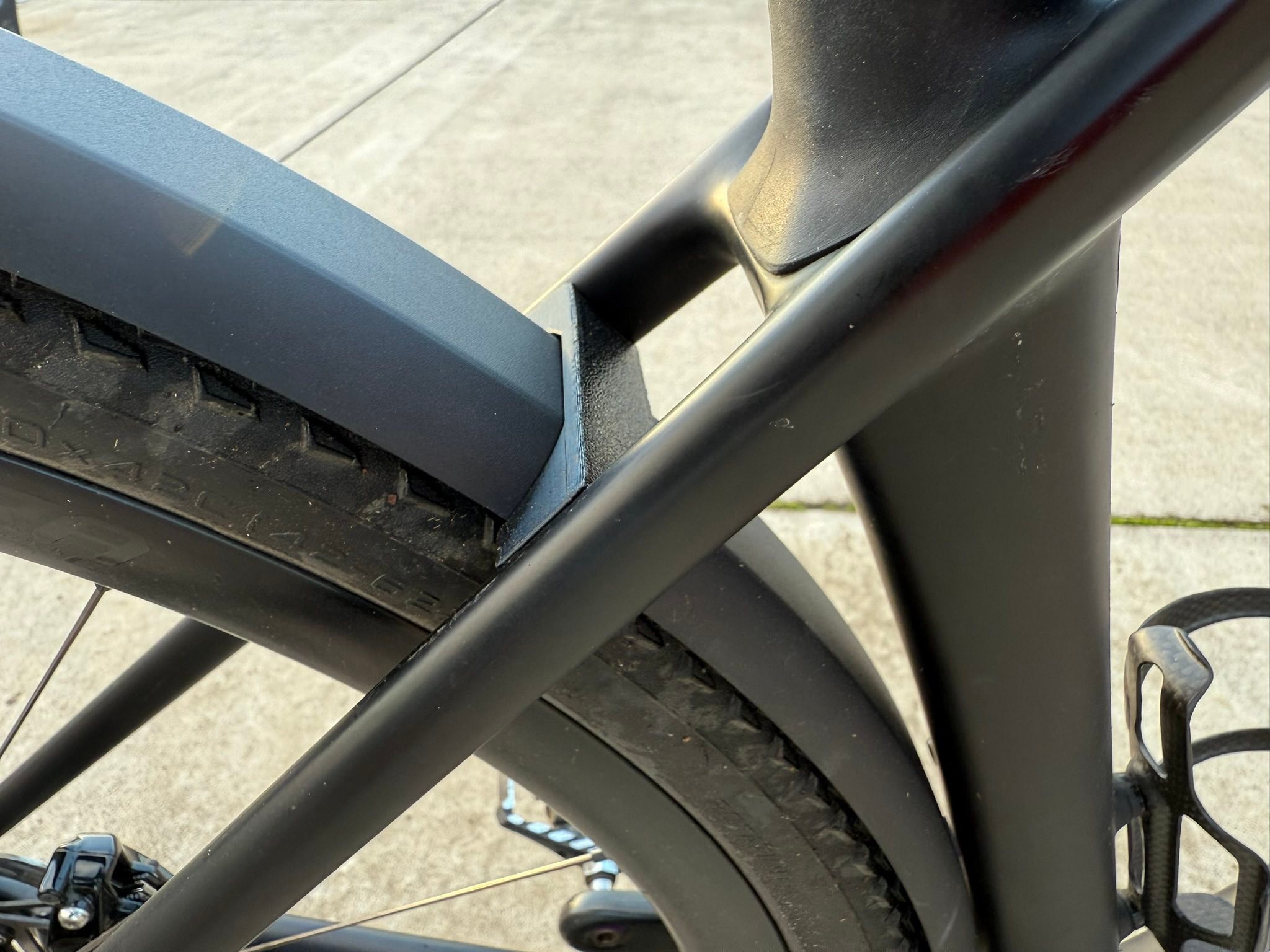 Parafango Anteriore In Carbonio Per Mountain Bike RockGuardZ CG350 – Leggero E Resistente