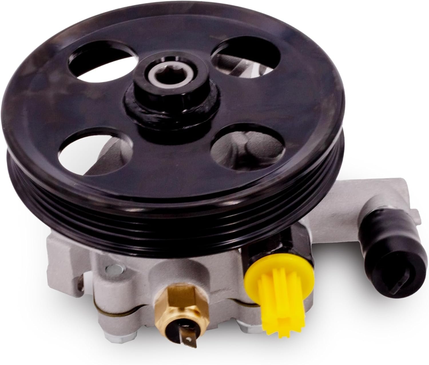 Power Steering Pump w/ Pulley for 2009 F-150 Lobo V8 4.6L 5.4L