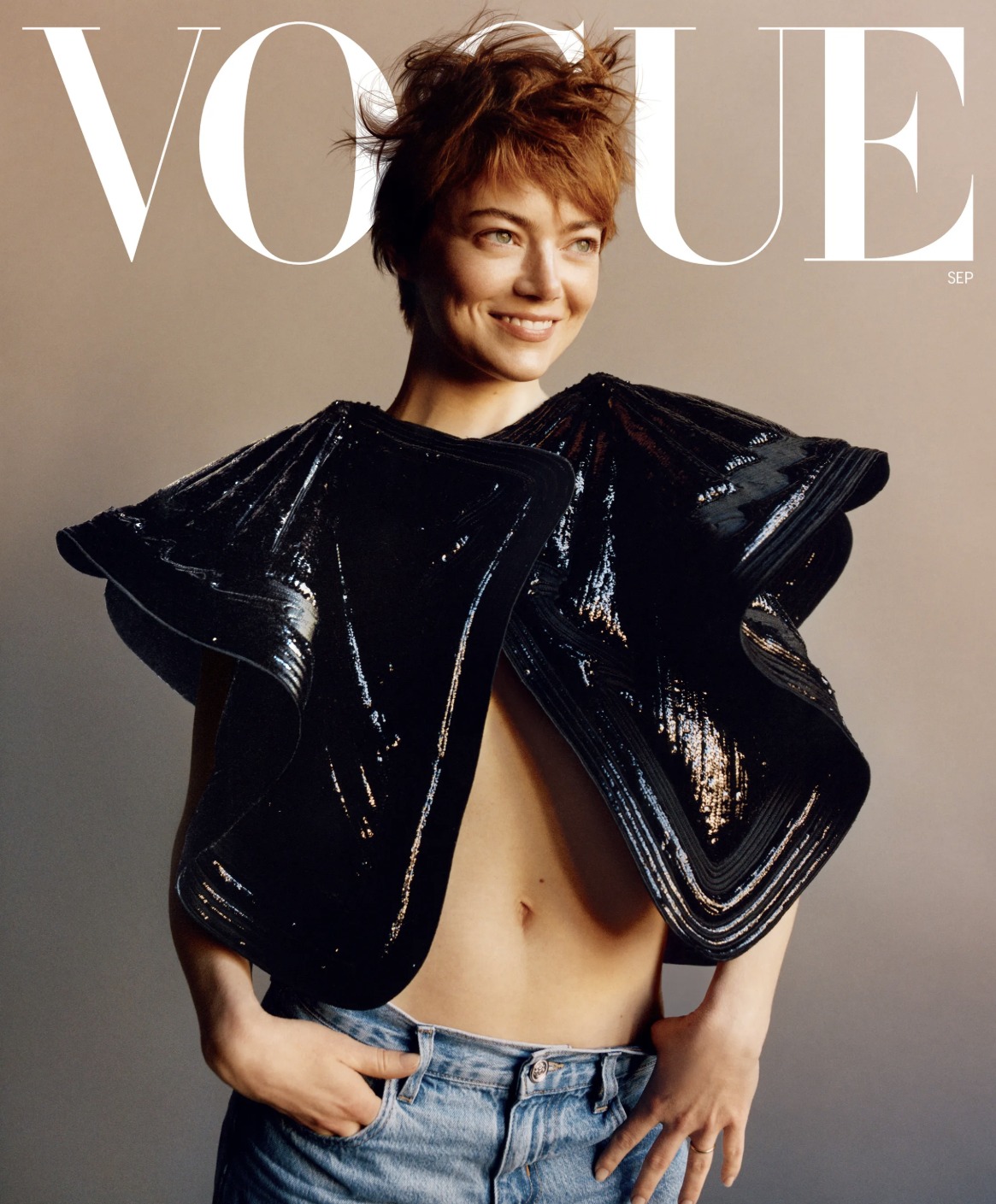 september cover of Vogue 🤍 by STEVEN MEISEL story by robertjhaskell