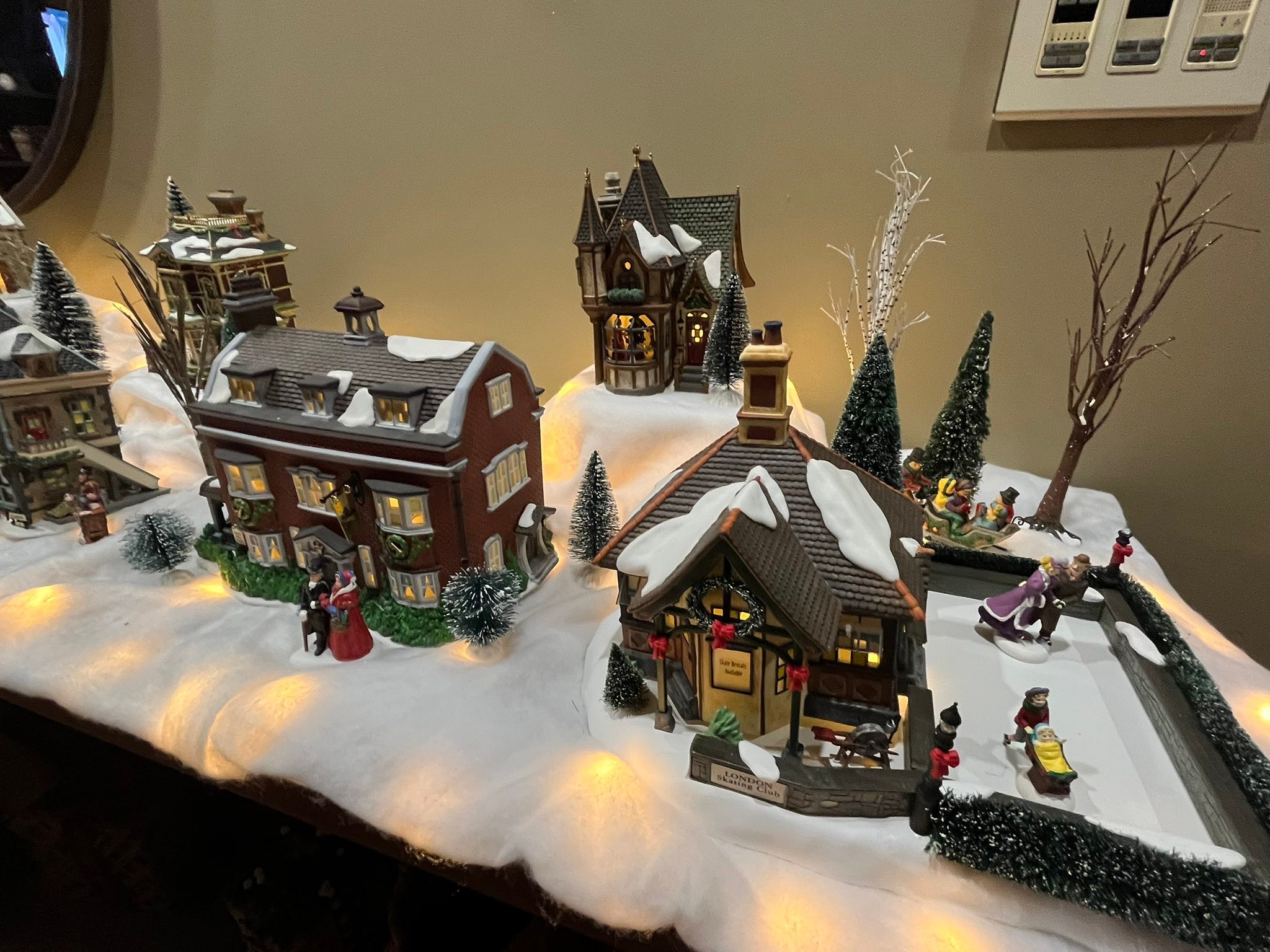 Charles Dickens Christmas village collection