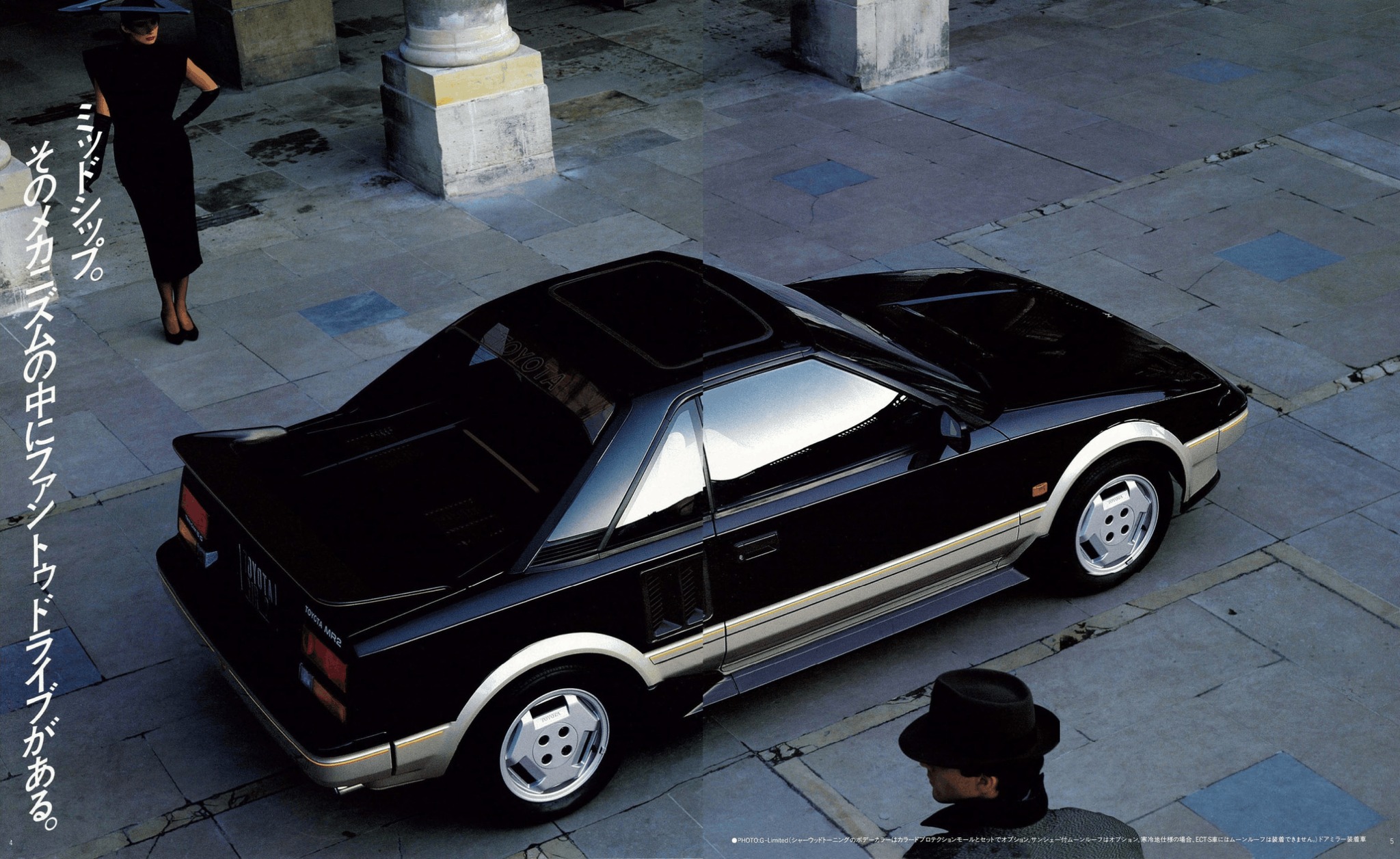 Heikki - 4-5. 1984 Toyota MR2 Brochure. Japan, 6-1984. 281010-5906